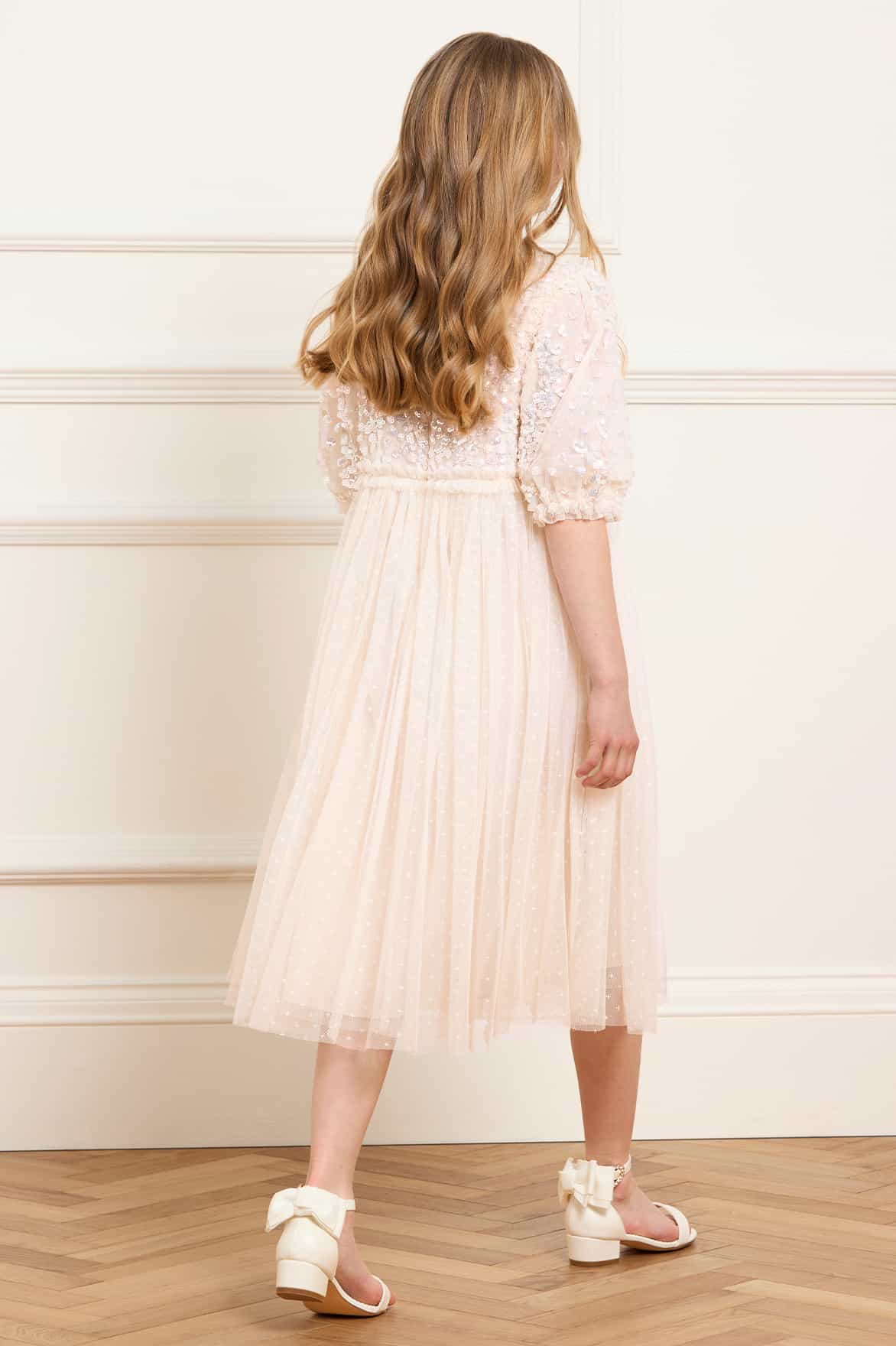 Confetti Bodice Kids Dress - Image 4