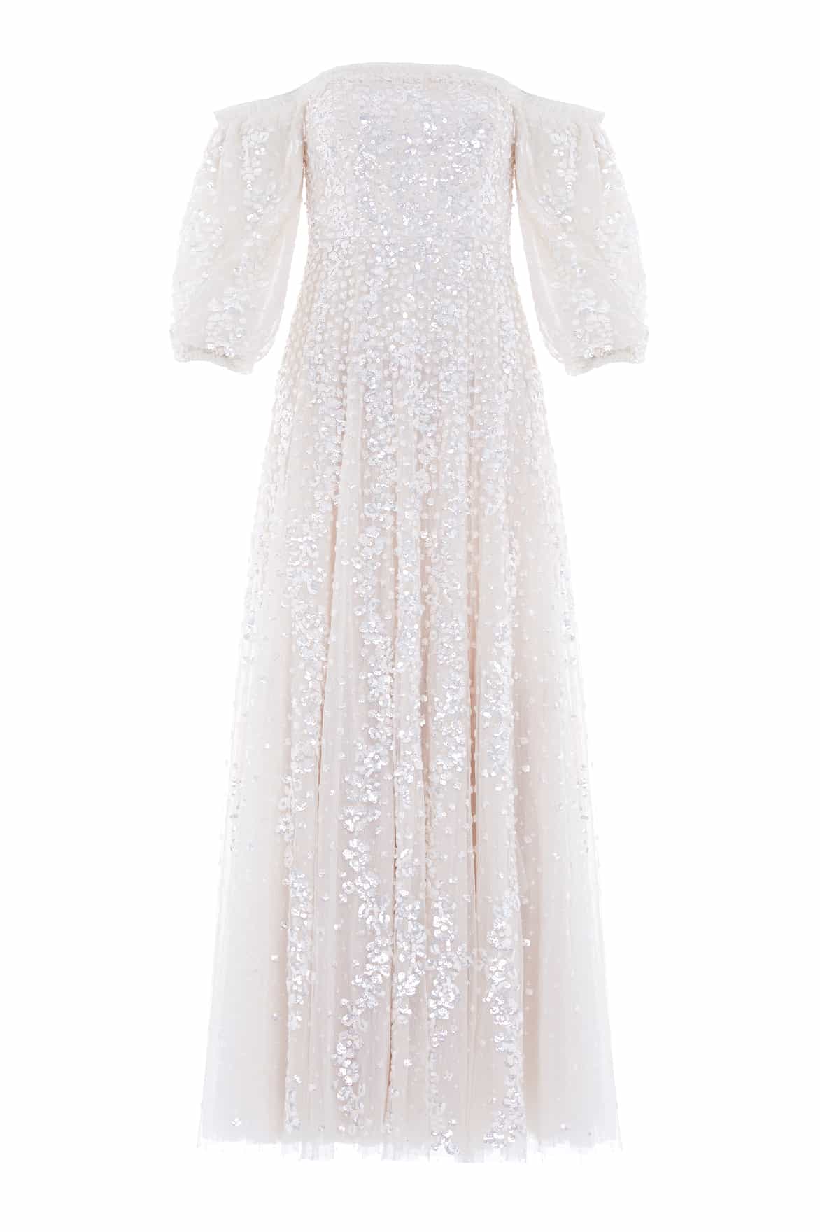 Confetti Gloss Off-Shoulder Gown - Image 3