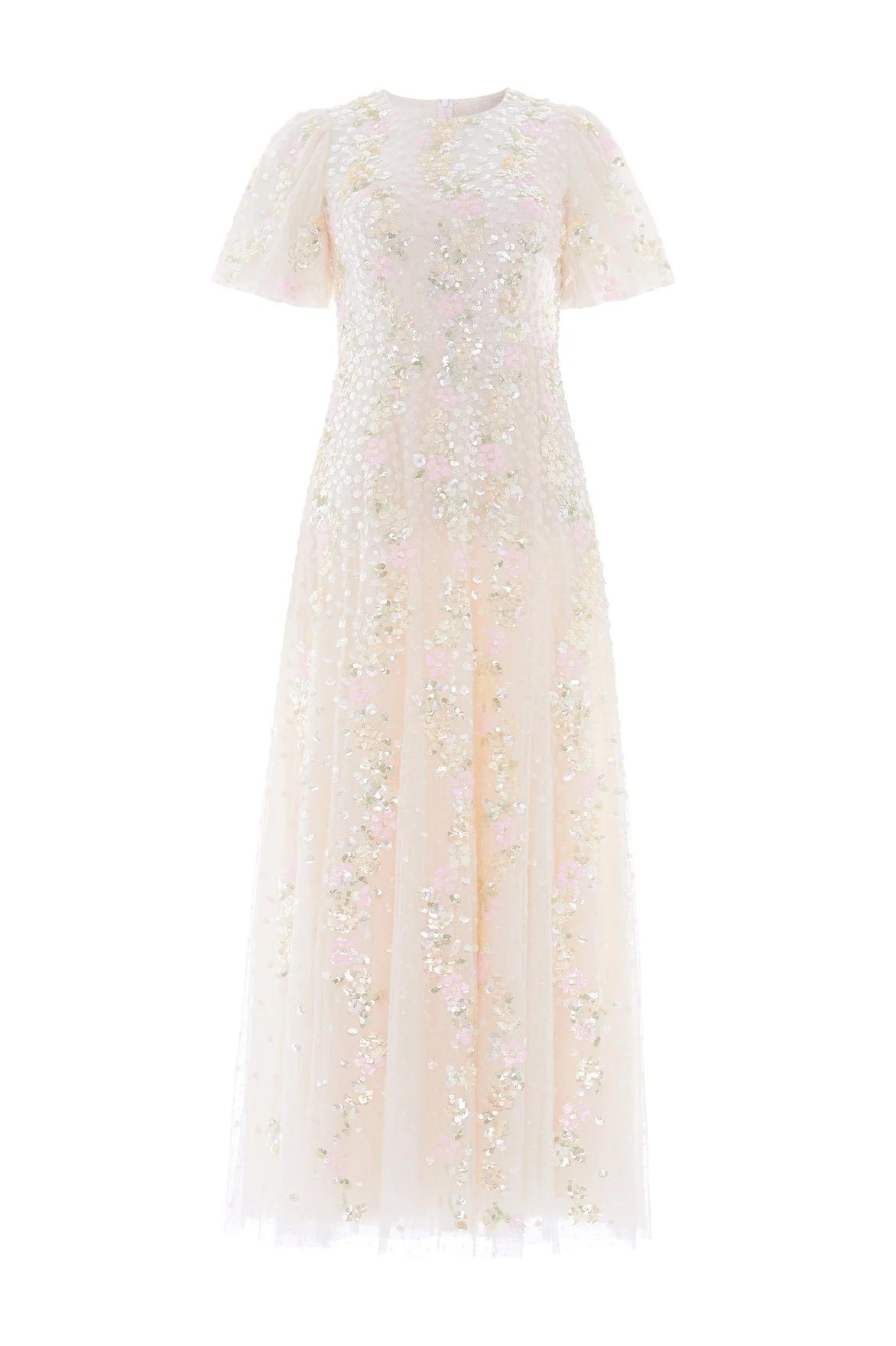 Confetti Round Neck Ankle Gown - Image 2