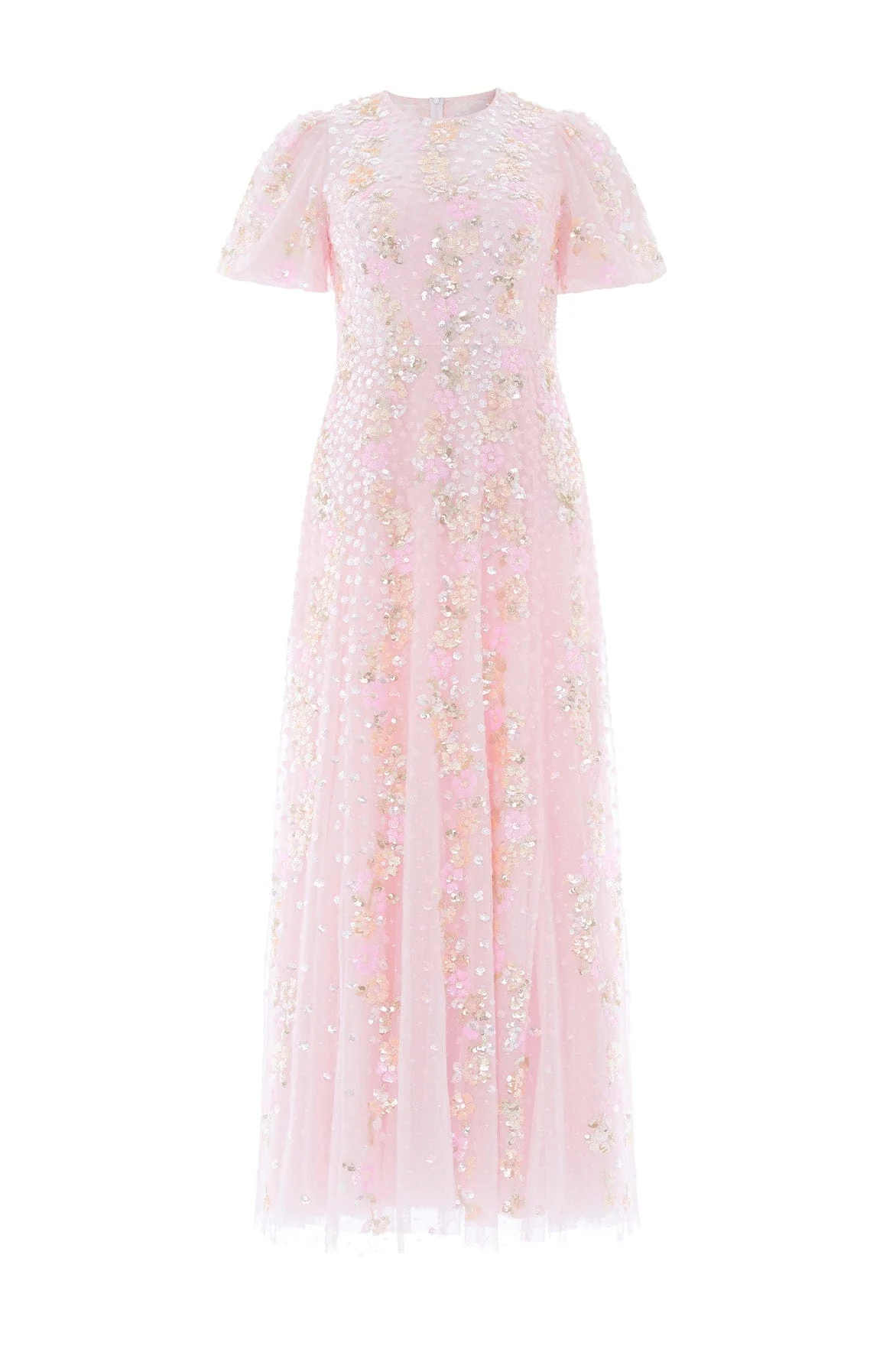 Confetti Round Neck Ankle Gown - Image 2