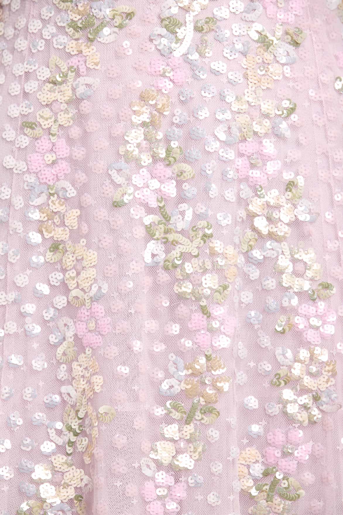 Confetti Round Neck Ankle Gown - Image 4