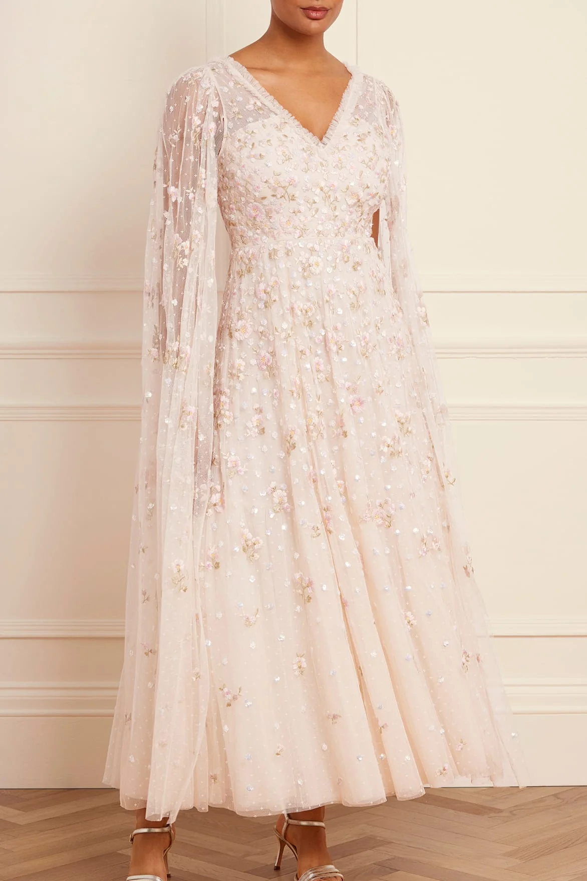 Dahlia Ditsy Ankle Gown - Image 2