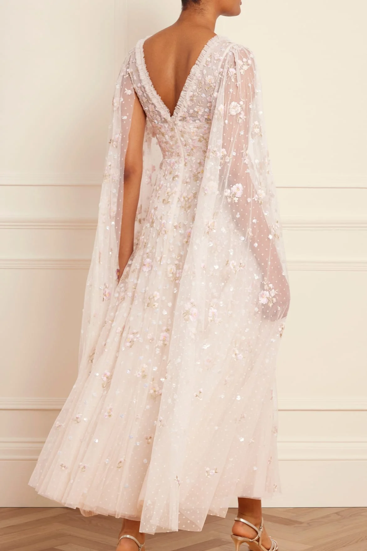 Dahlia Ditsy Ankle Gown - Image 6