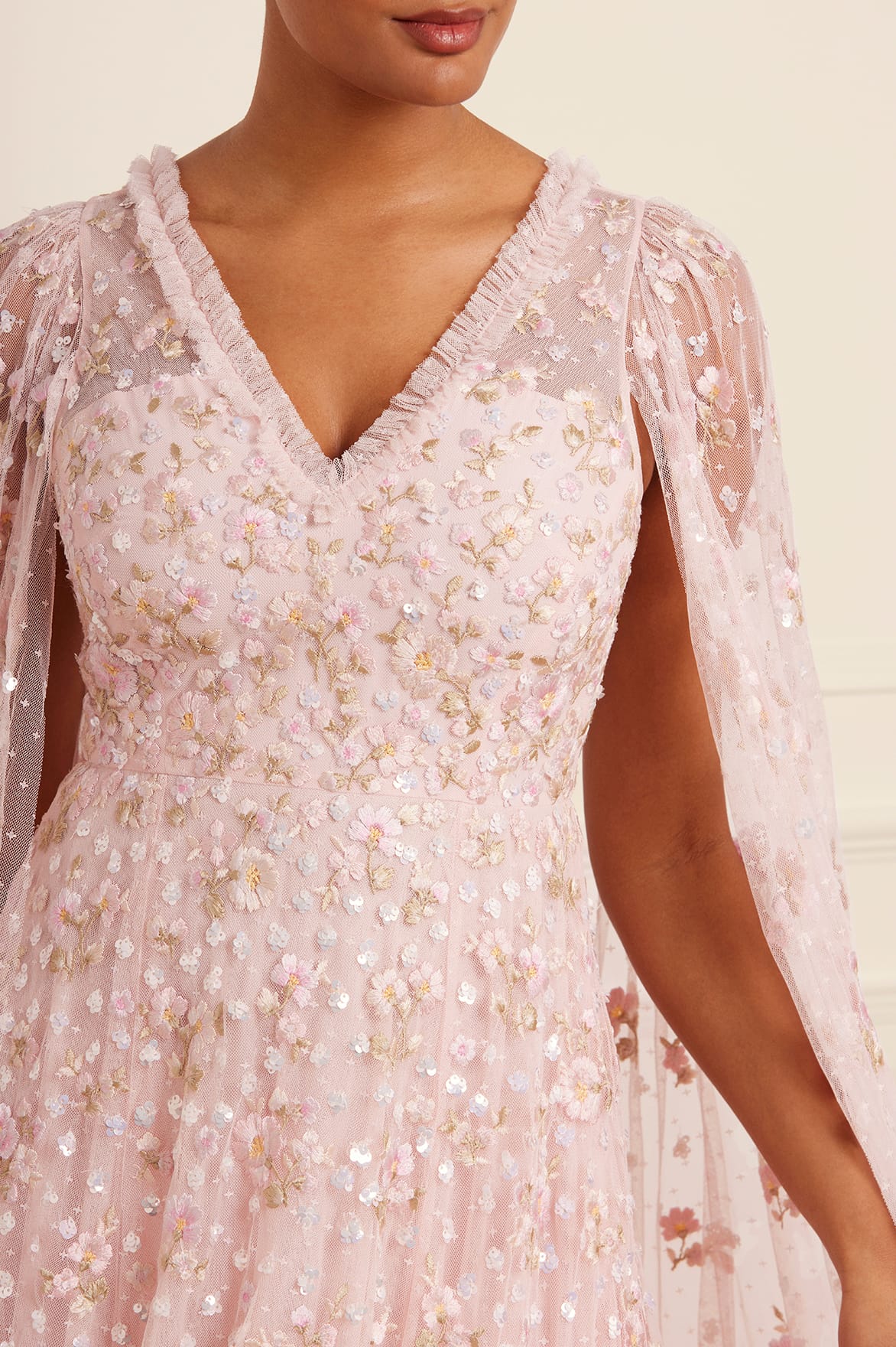 Dahlia Ditsy Ankle Gown - Image 4