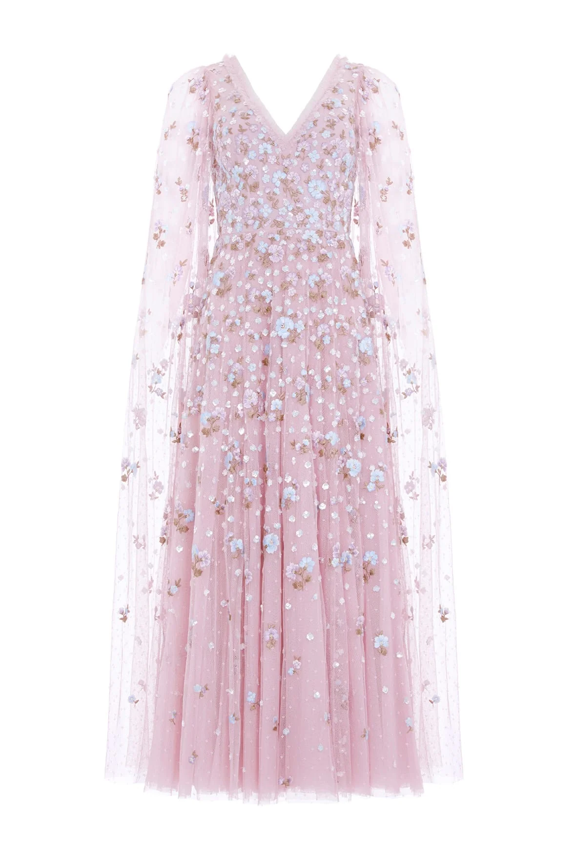 Dahlia Ditsy Ankle Gown - Image 3