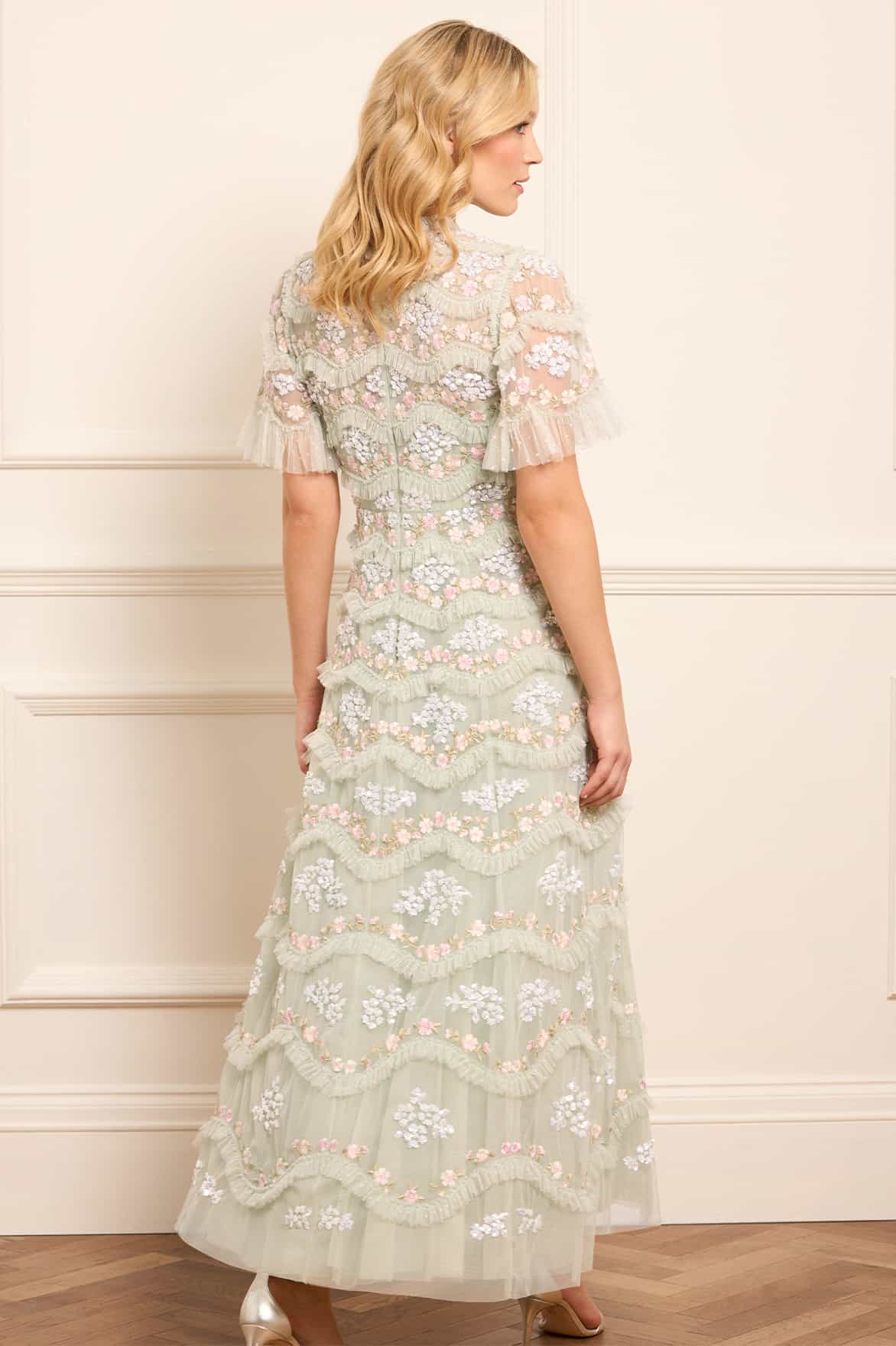 Daisy Wave Ankle Gown - Image 5