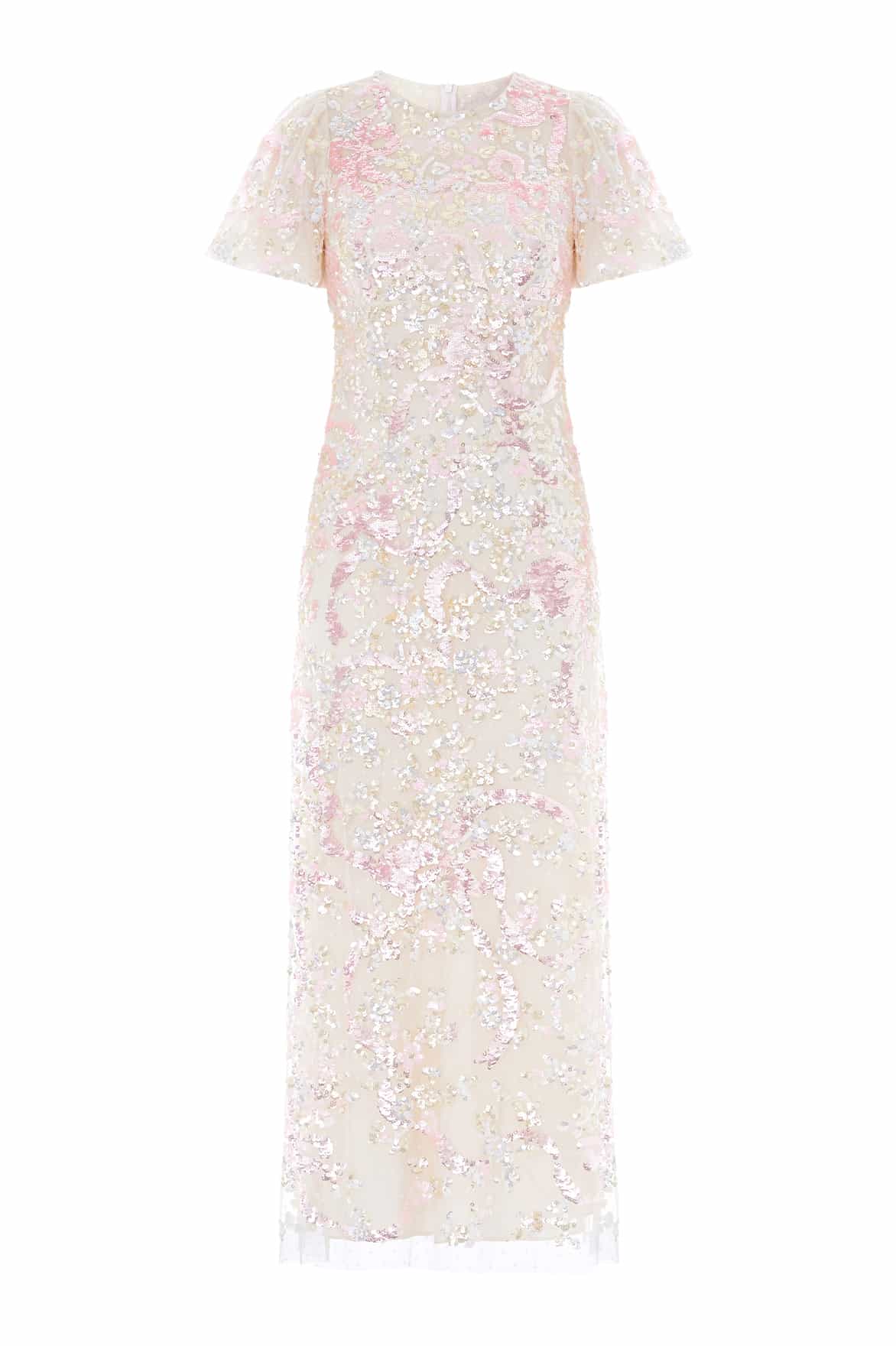 Dancing Ribbon Puff Sleeve Gown - Image 3
