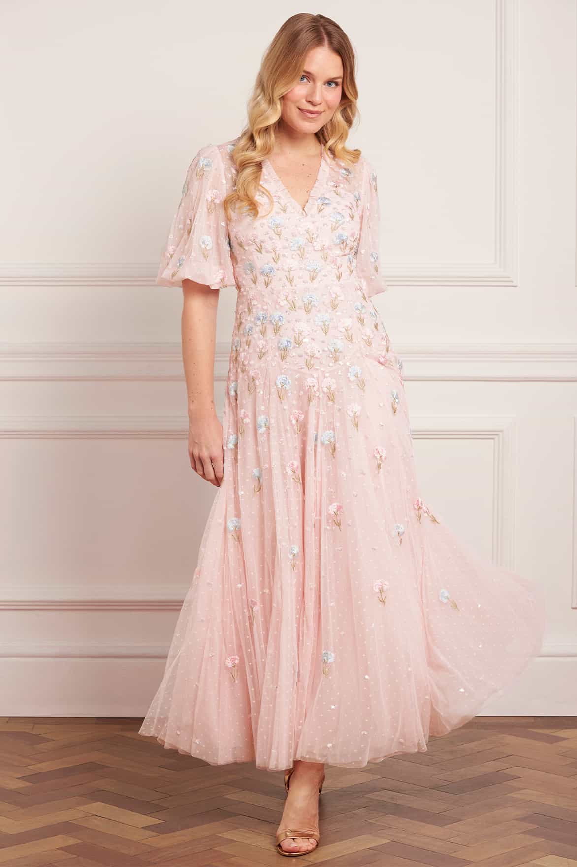 Dandelion Ditsy Ankle Gown - Image 3