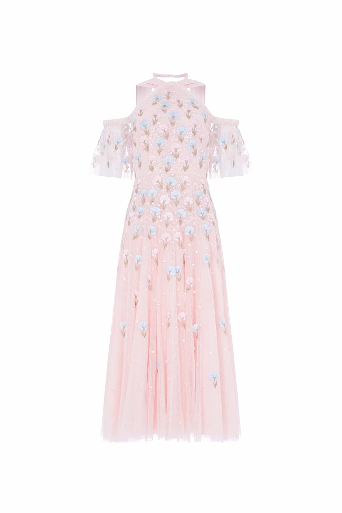 Dandelion Ditsy Halter-Neck Ballerina Dress - Image 2