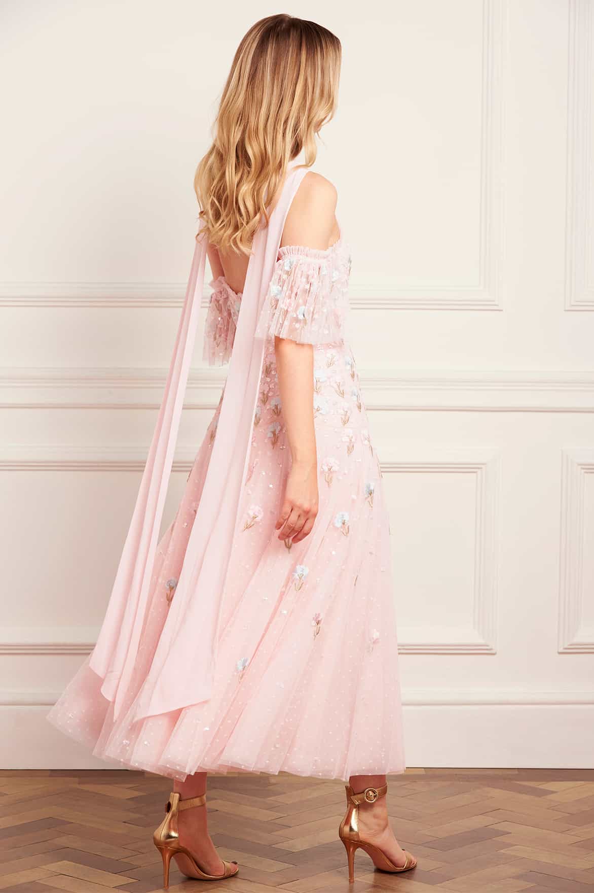 Dandelion Ditsy Halter-Neck Ballerina Dress - Image 5