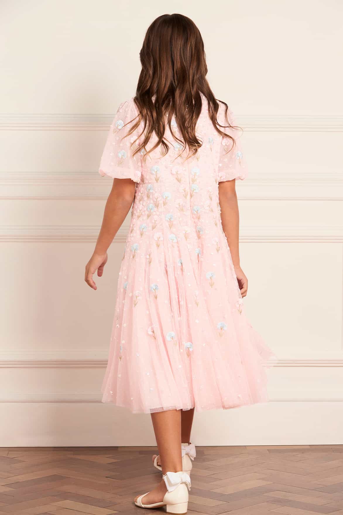 Dandelion Ditsy Kids Dress - Image 4