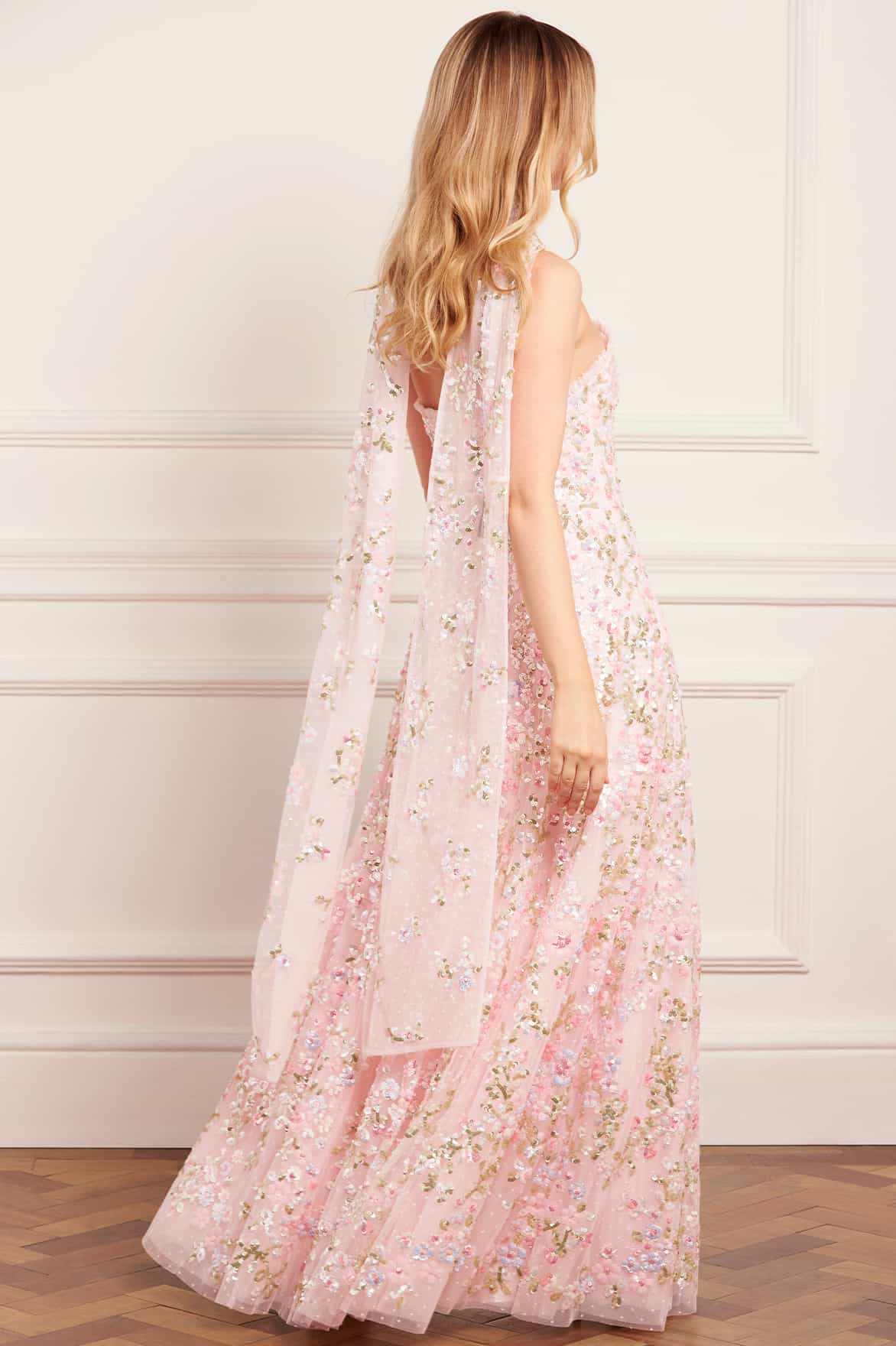 Dream Garland Strapless Gown - Image 7