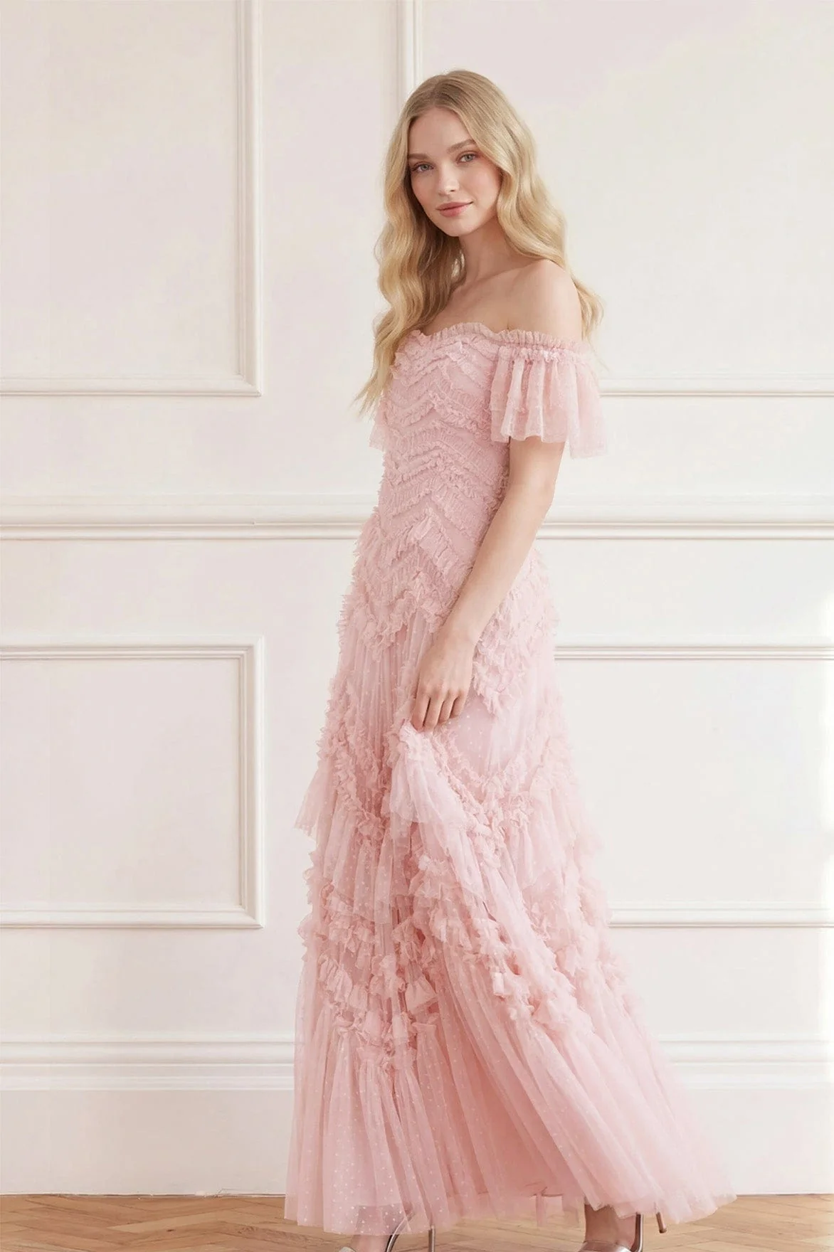 Elia Off-Shoulder Gown - Image 3