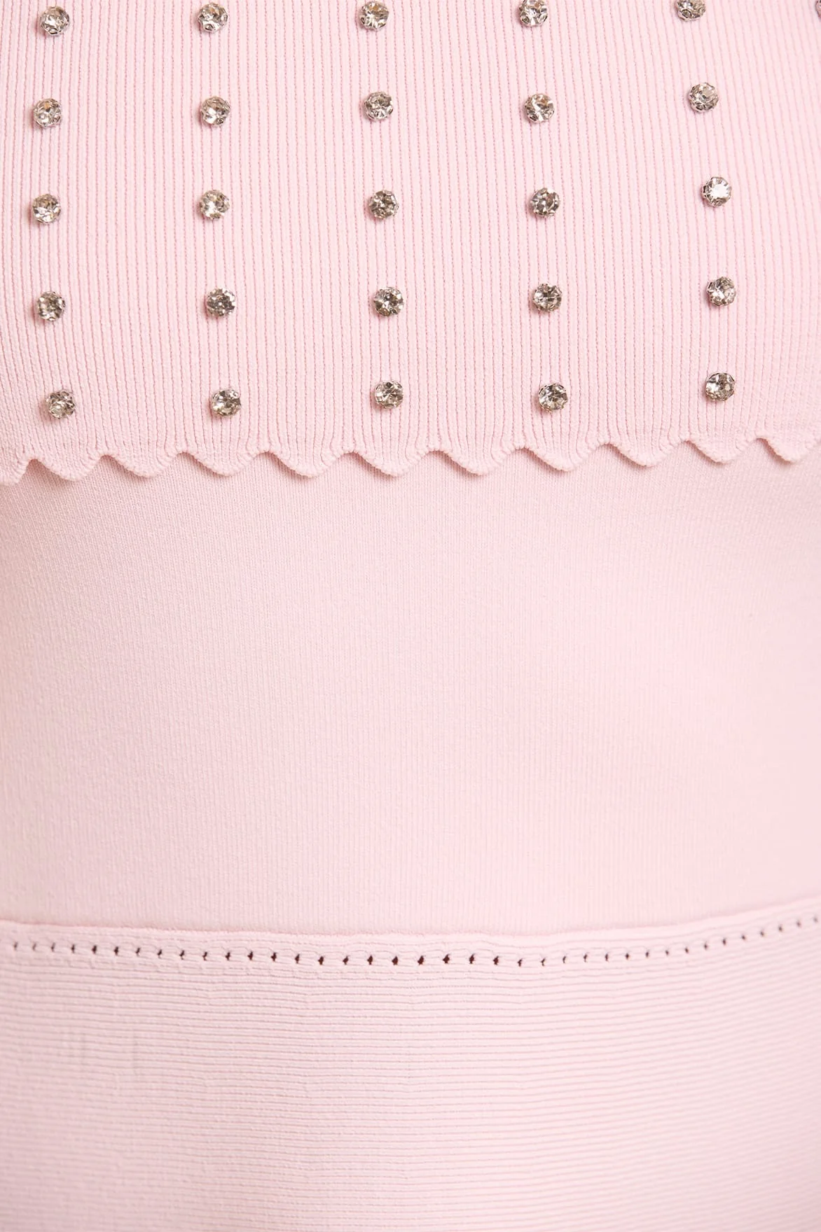 Embellished Bardot Knit Gown - Image 3