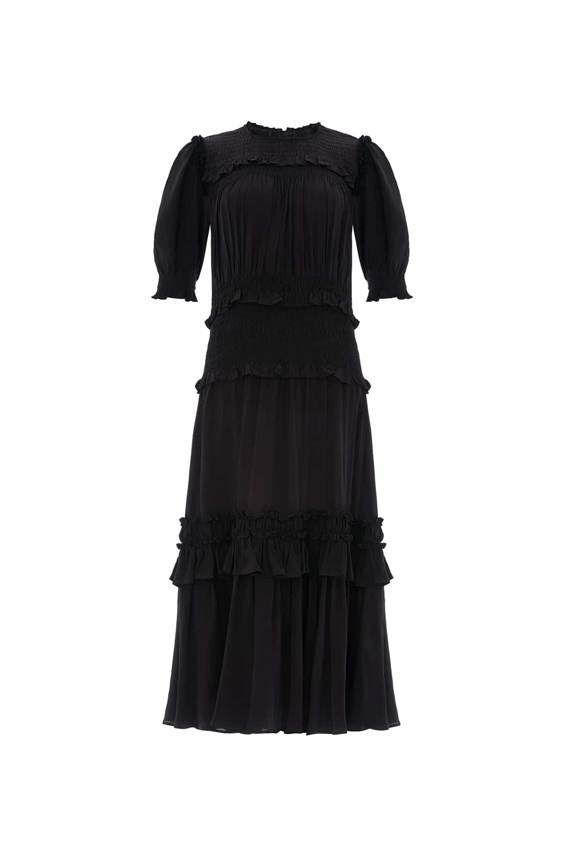 Emilia Crepe Ballerina Dress - Image 2