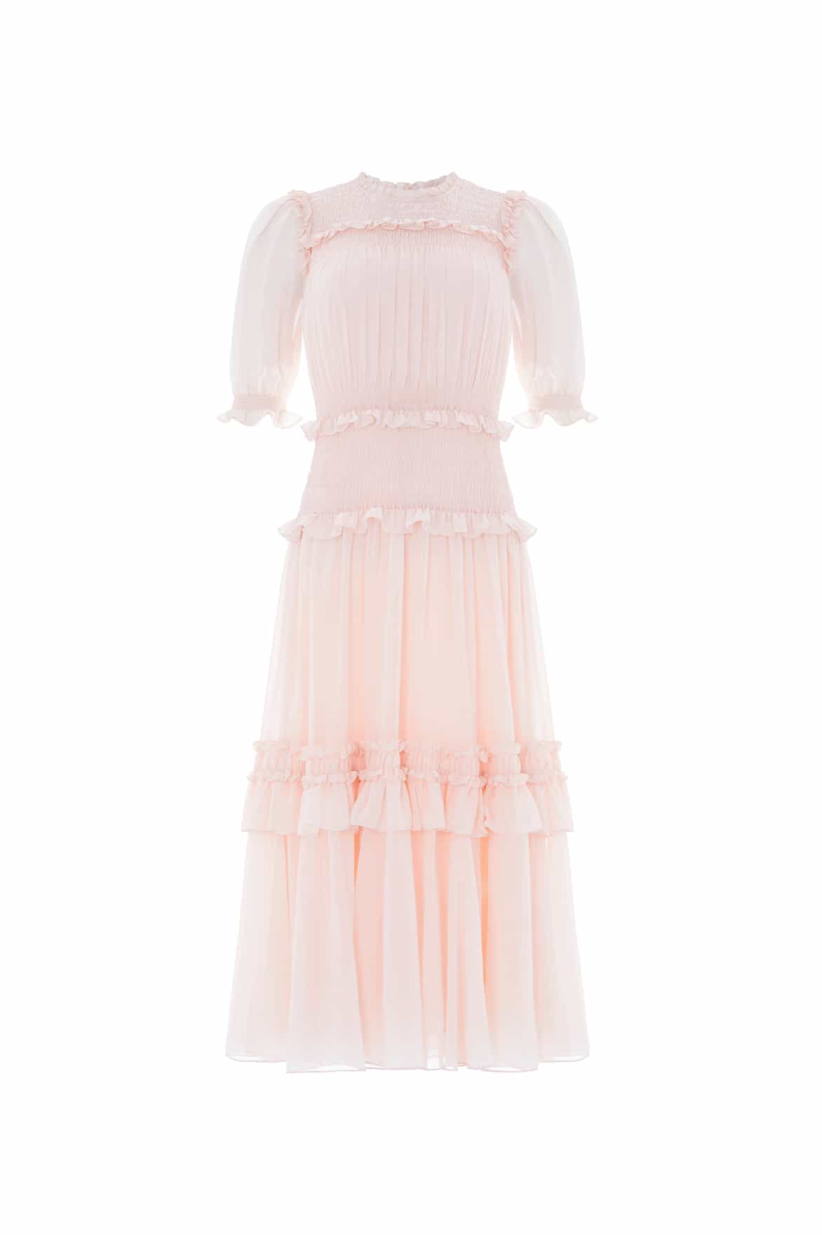 Emilia Crepe Ballerina Dress - Image 2