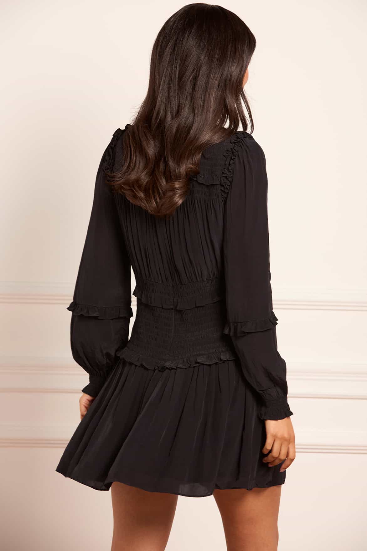 Emilia Crepe Micro Mini Dress - Image 5
