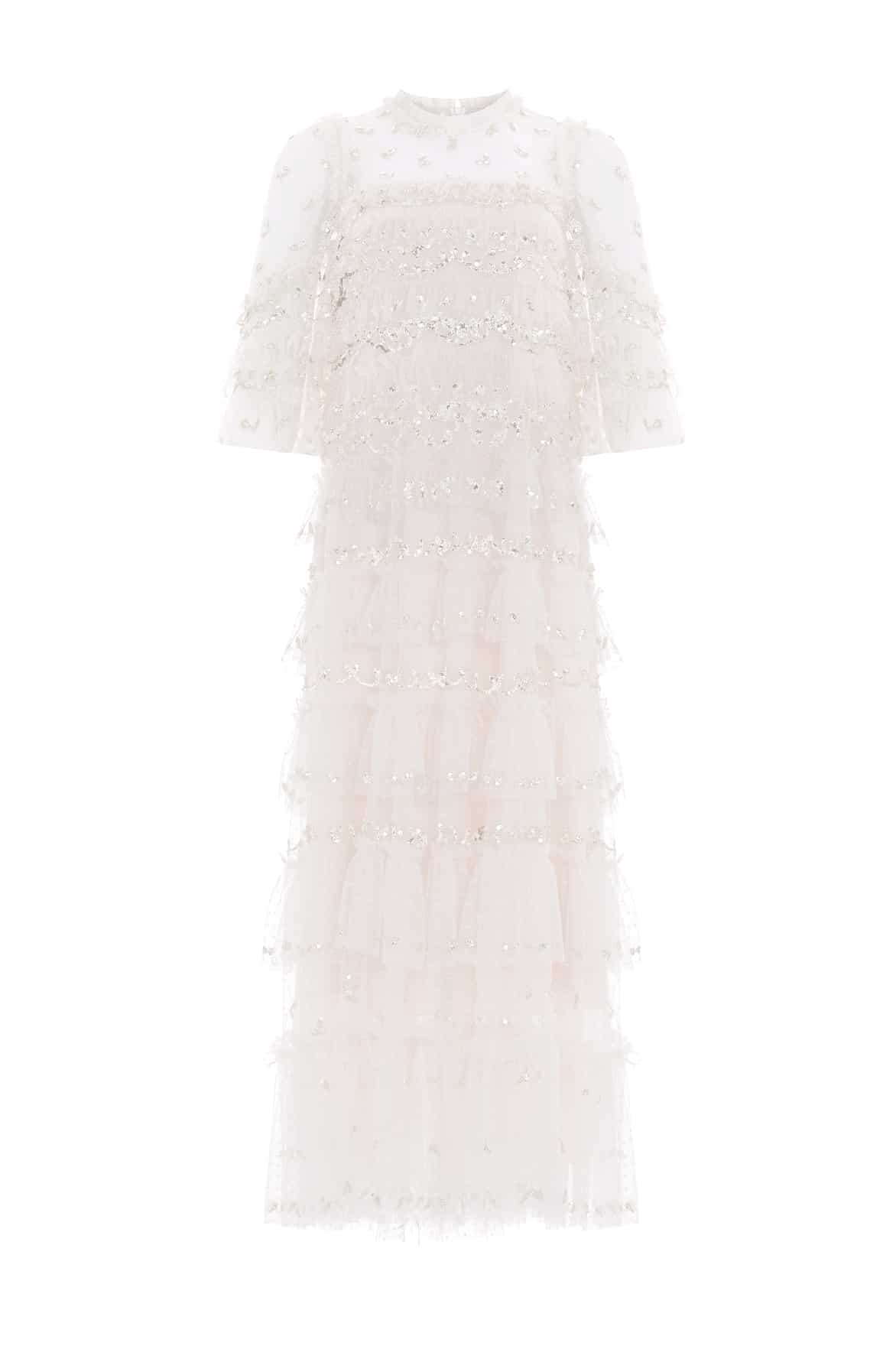 Emily Lace Ankle Gown - Image 2