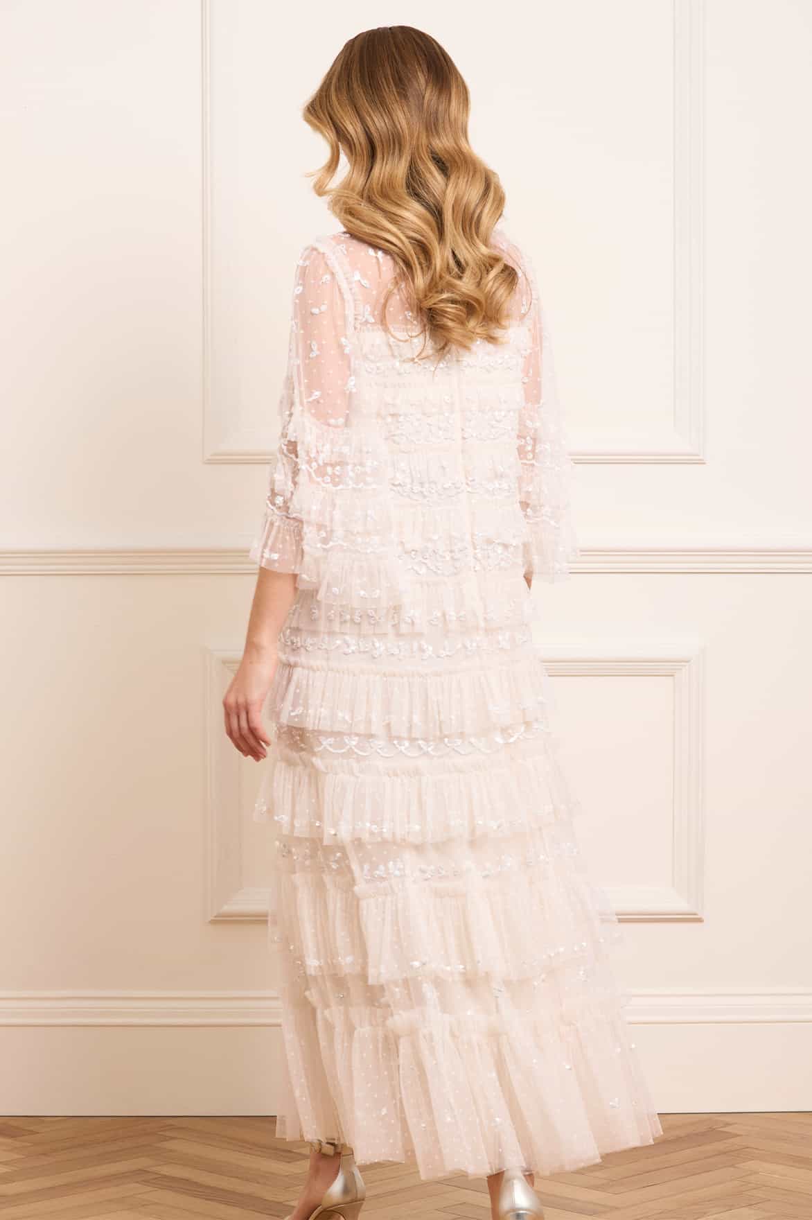 Emily Lace Ankle Gown - Image 5