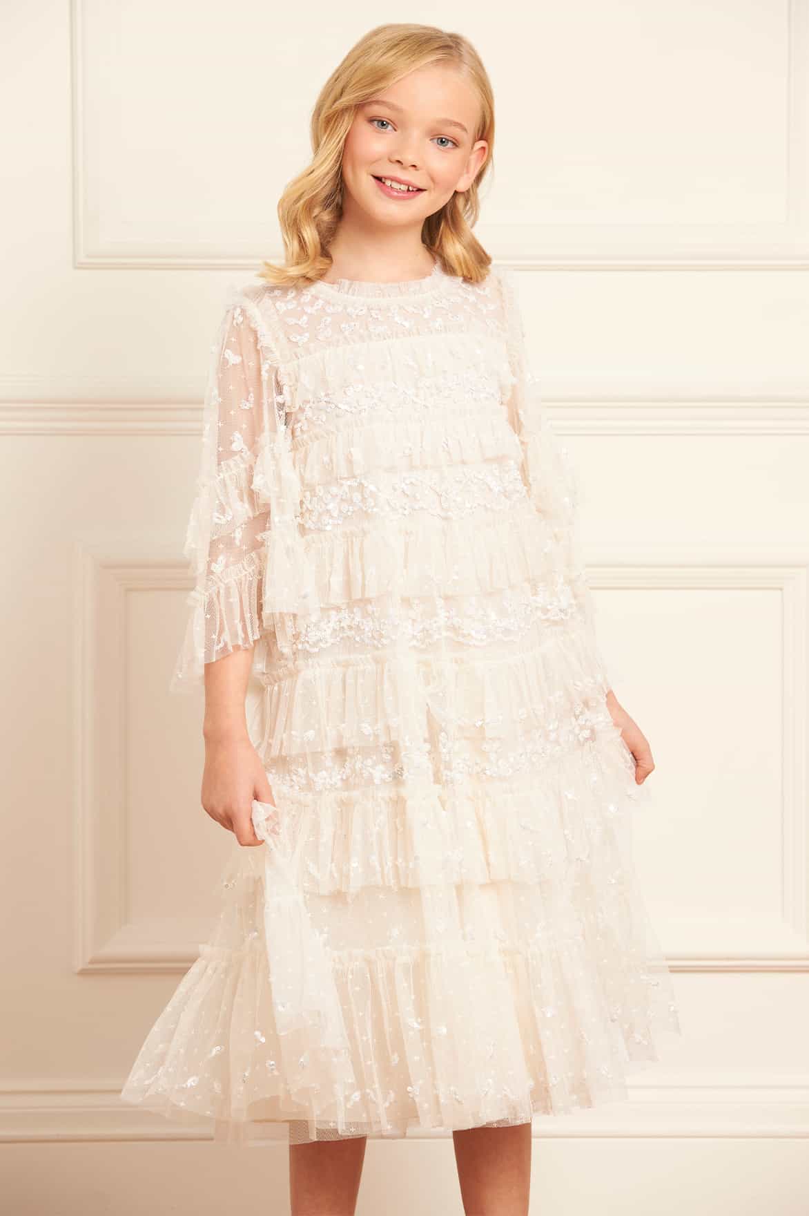 Emily Lace Kids Dress - Image 4