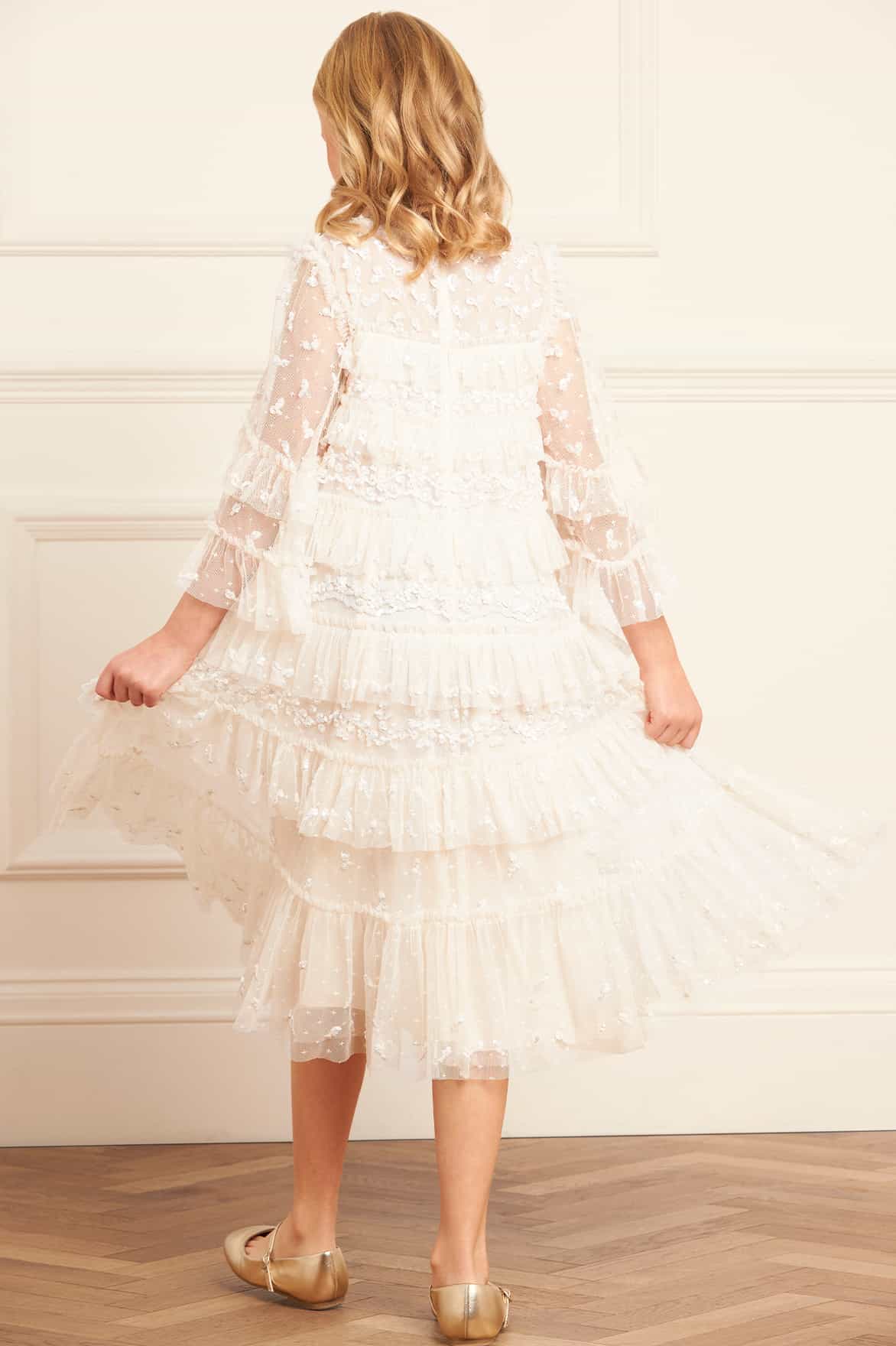 Emily Lace Kids Dress - Image 5