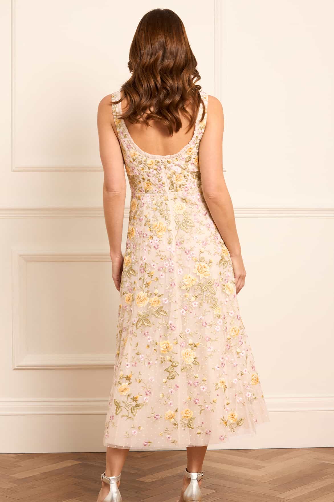 Florine Scoop Neck Ballerina Dress - Image 5