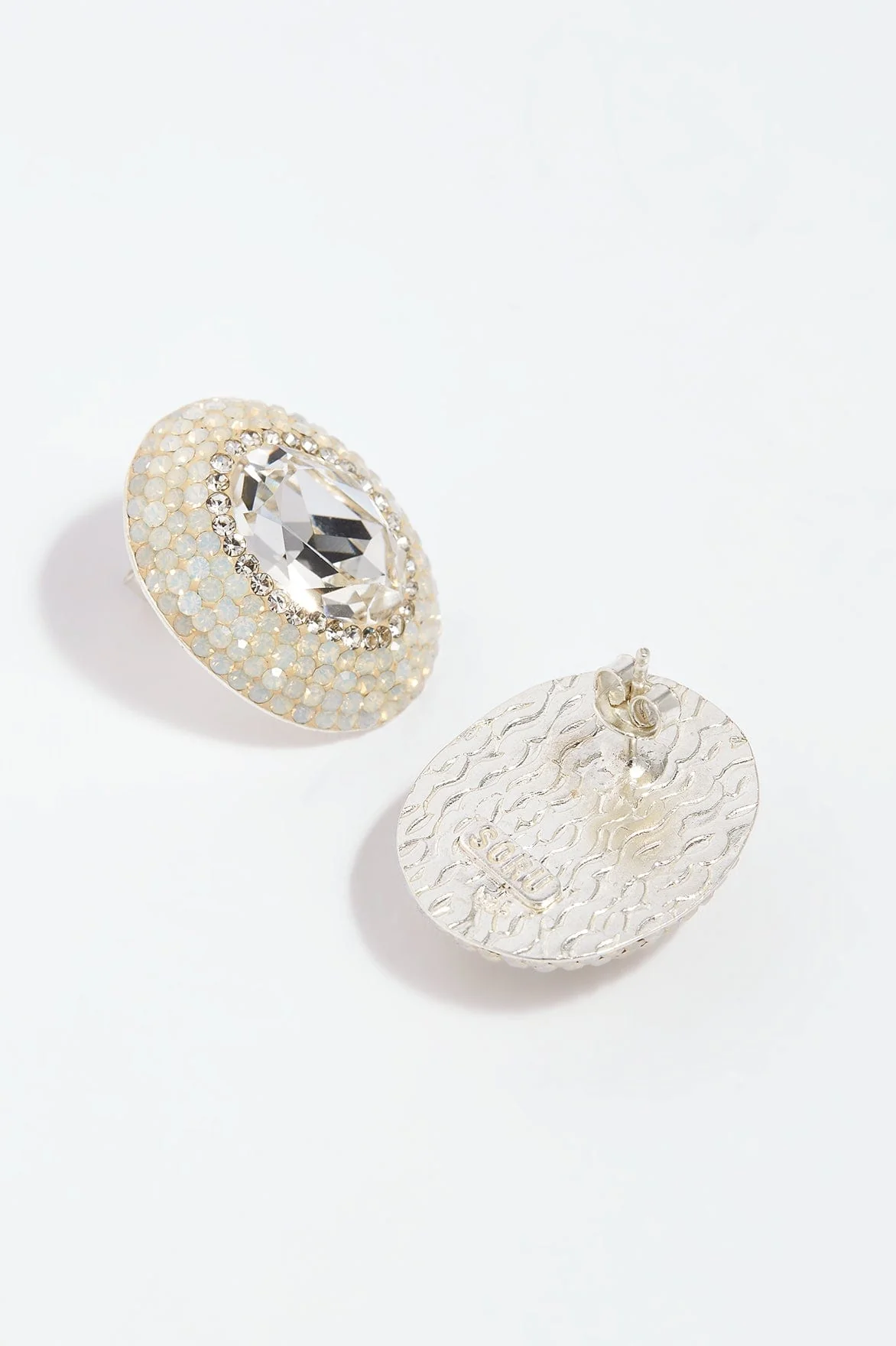Forever Crystal Stud Earrings - Image 3