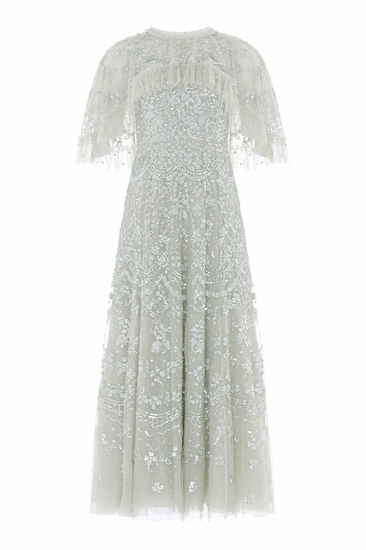 Freya Cape Ankle Gown - Image 3