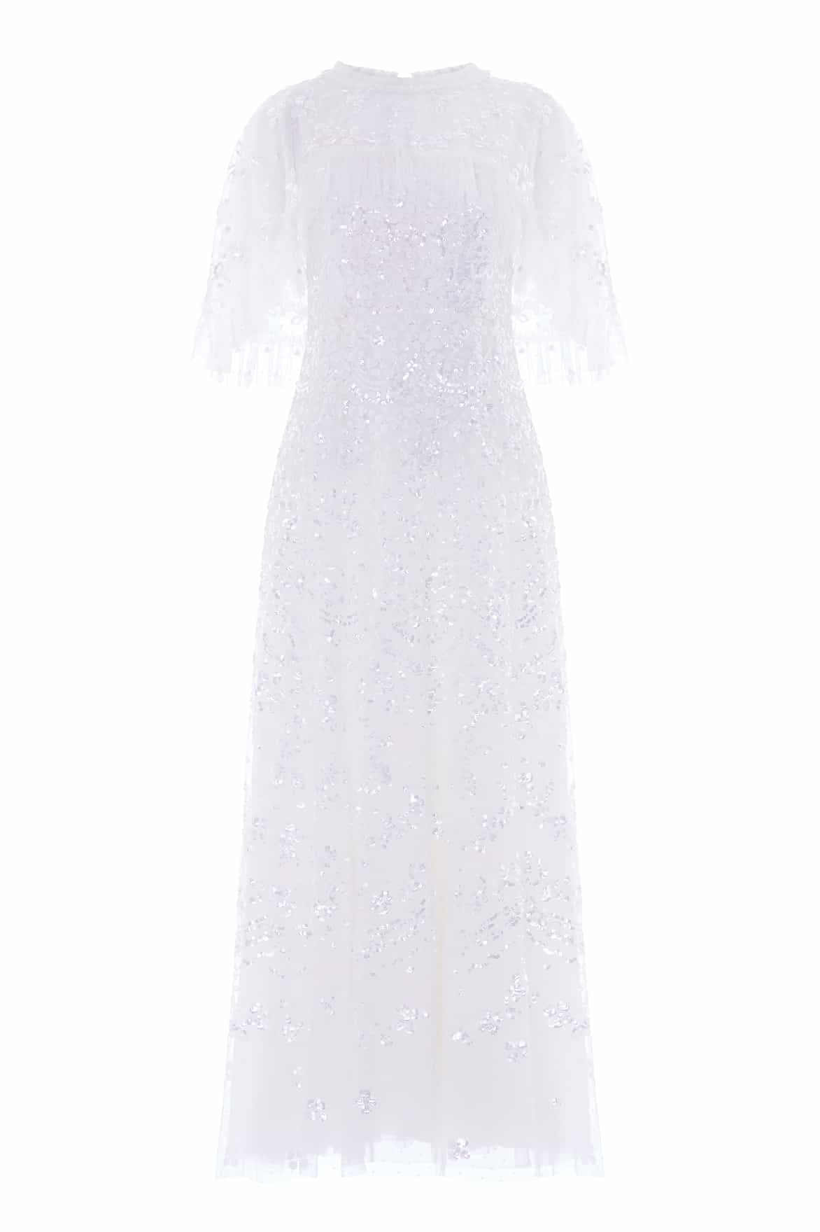 Freya Cape Ankle Gown - Image 3