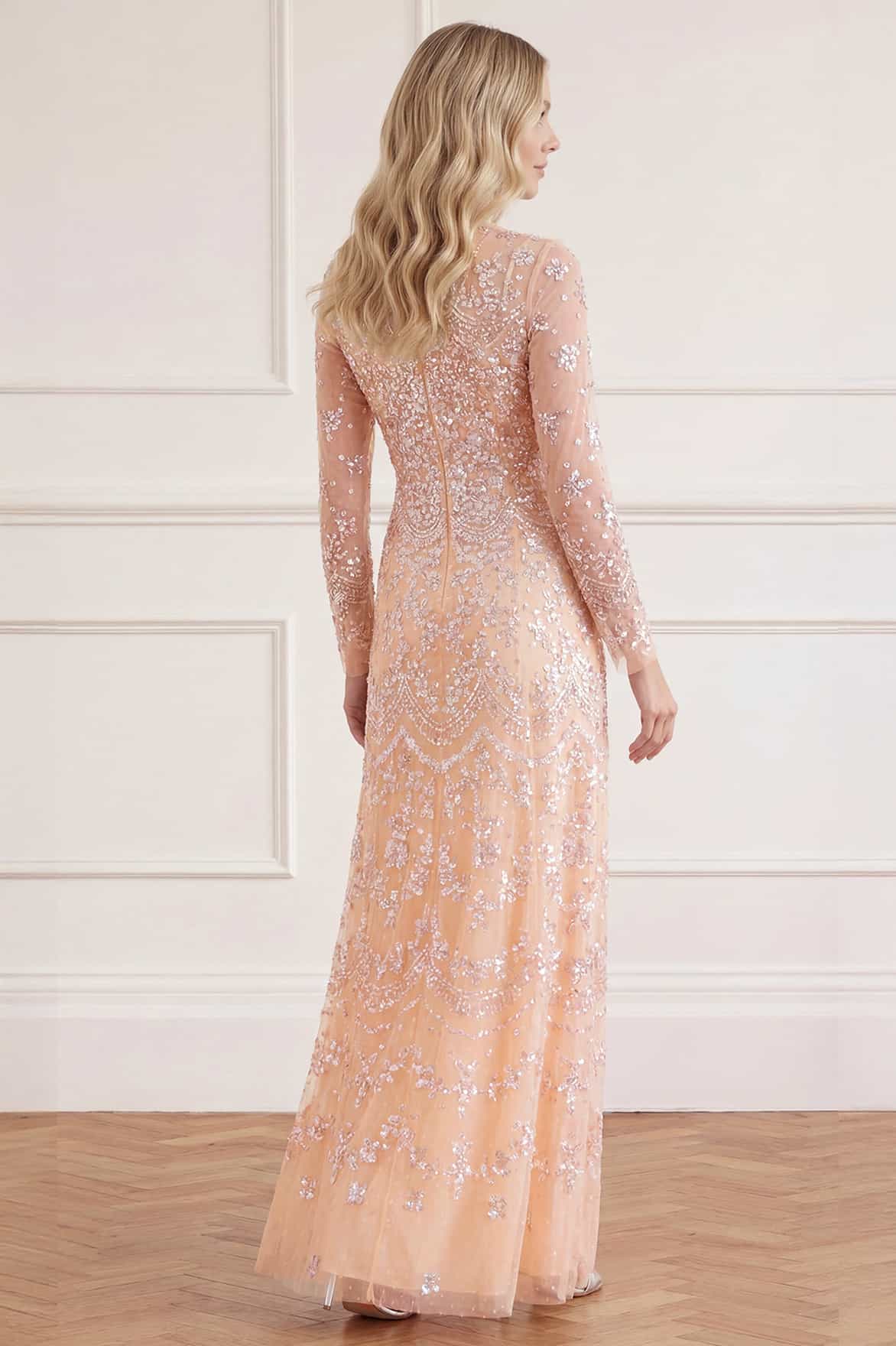 Freya Long Sleeve Gown - Image 4