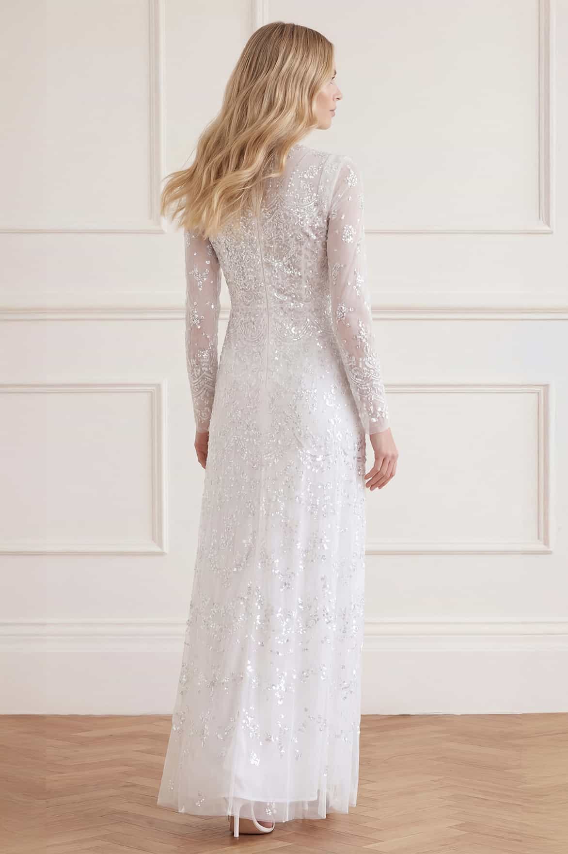 Freya Long Sleeve Gown - Image 4