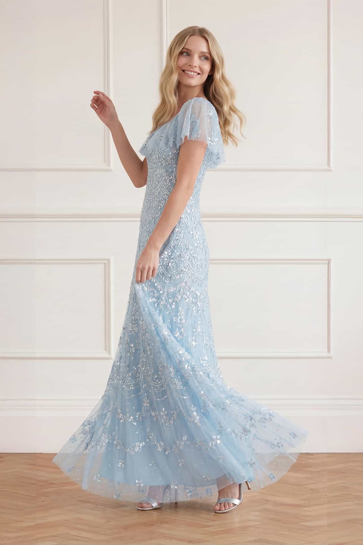 Freya V-Neck Gown - Image 3