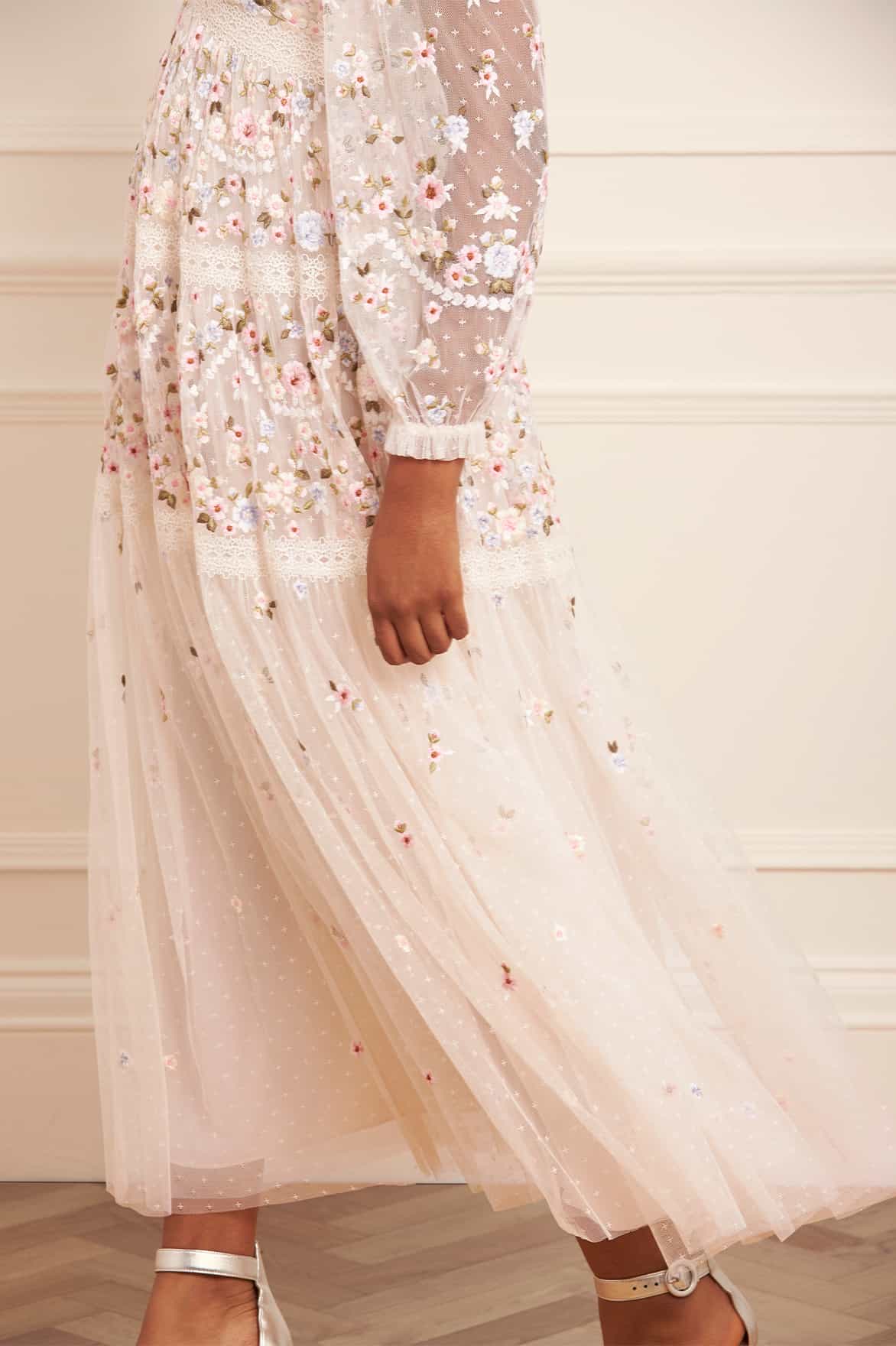 Garland Ribbon Ankle Gown - Image 3