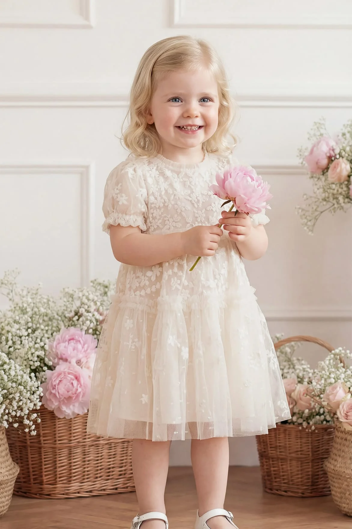 Garland Ribbon Baby Dress
