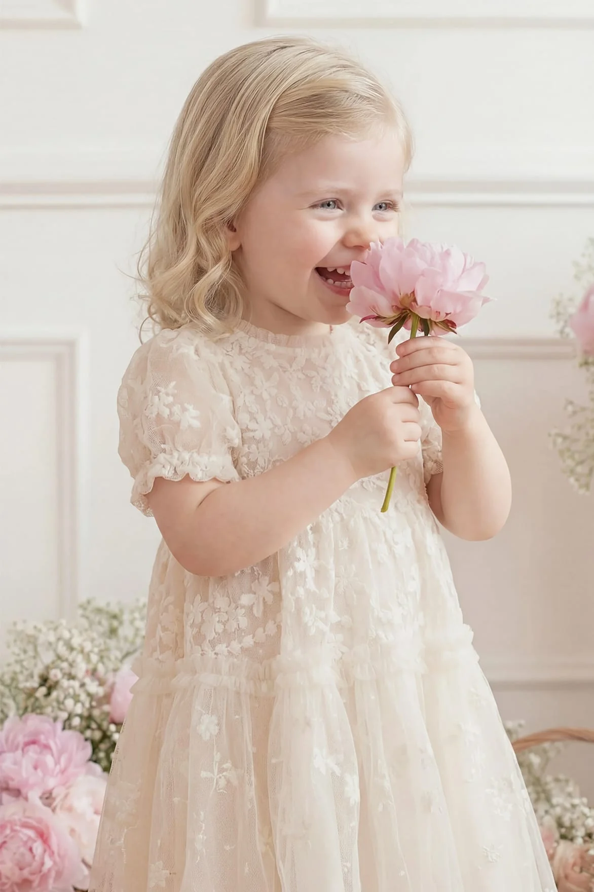 Garland Ribbon Baby Dress - Image 3