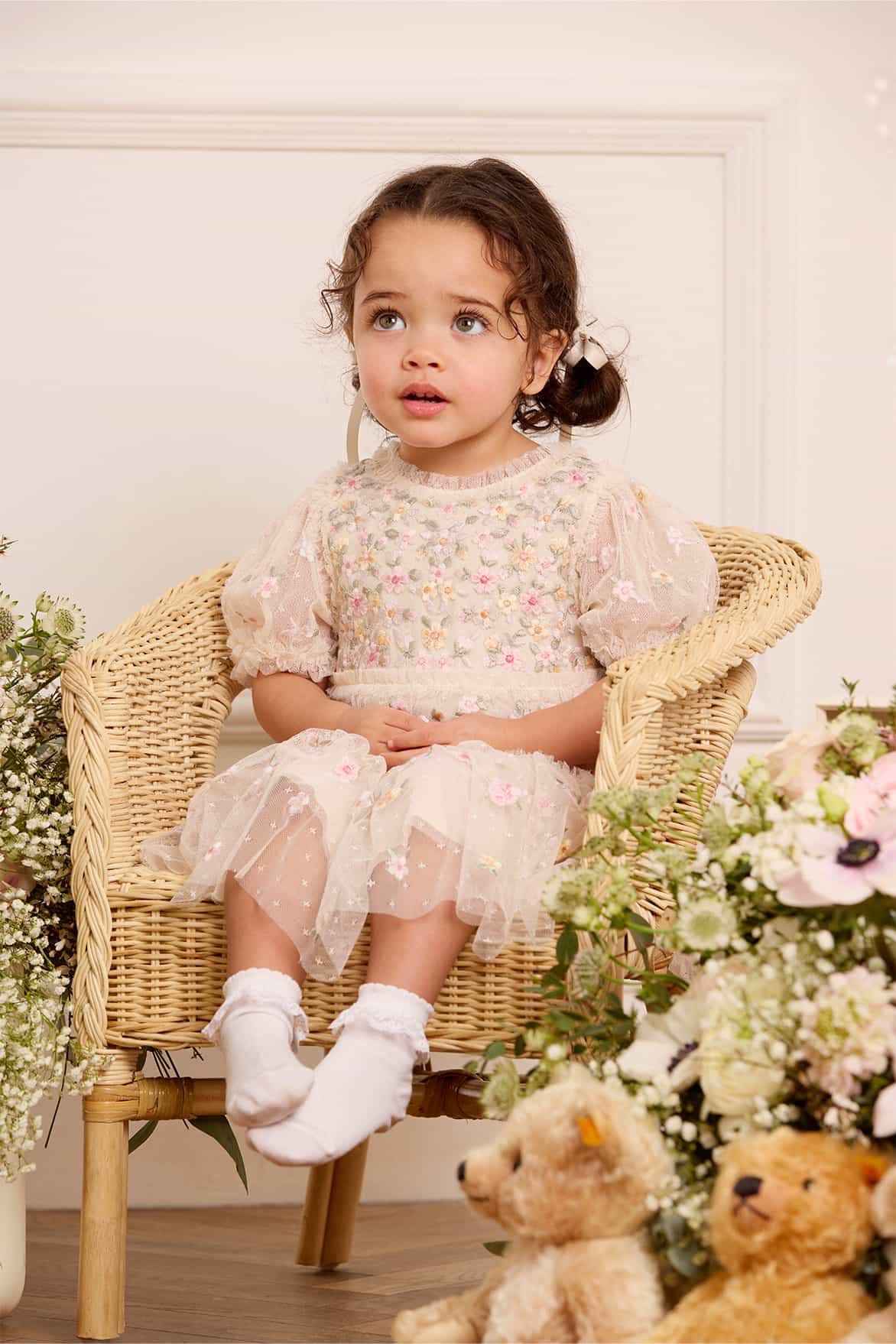 Garland Ribbon Baby Dress - Image 3