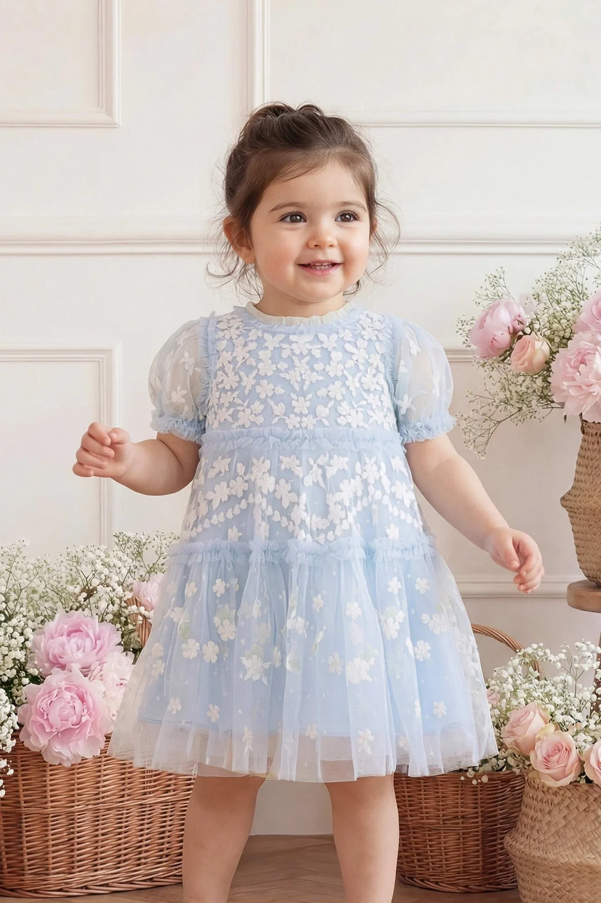 Garland Ribbon Baby Dress - Image 3