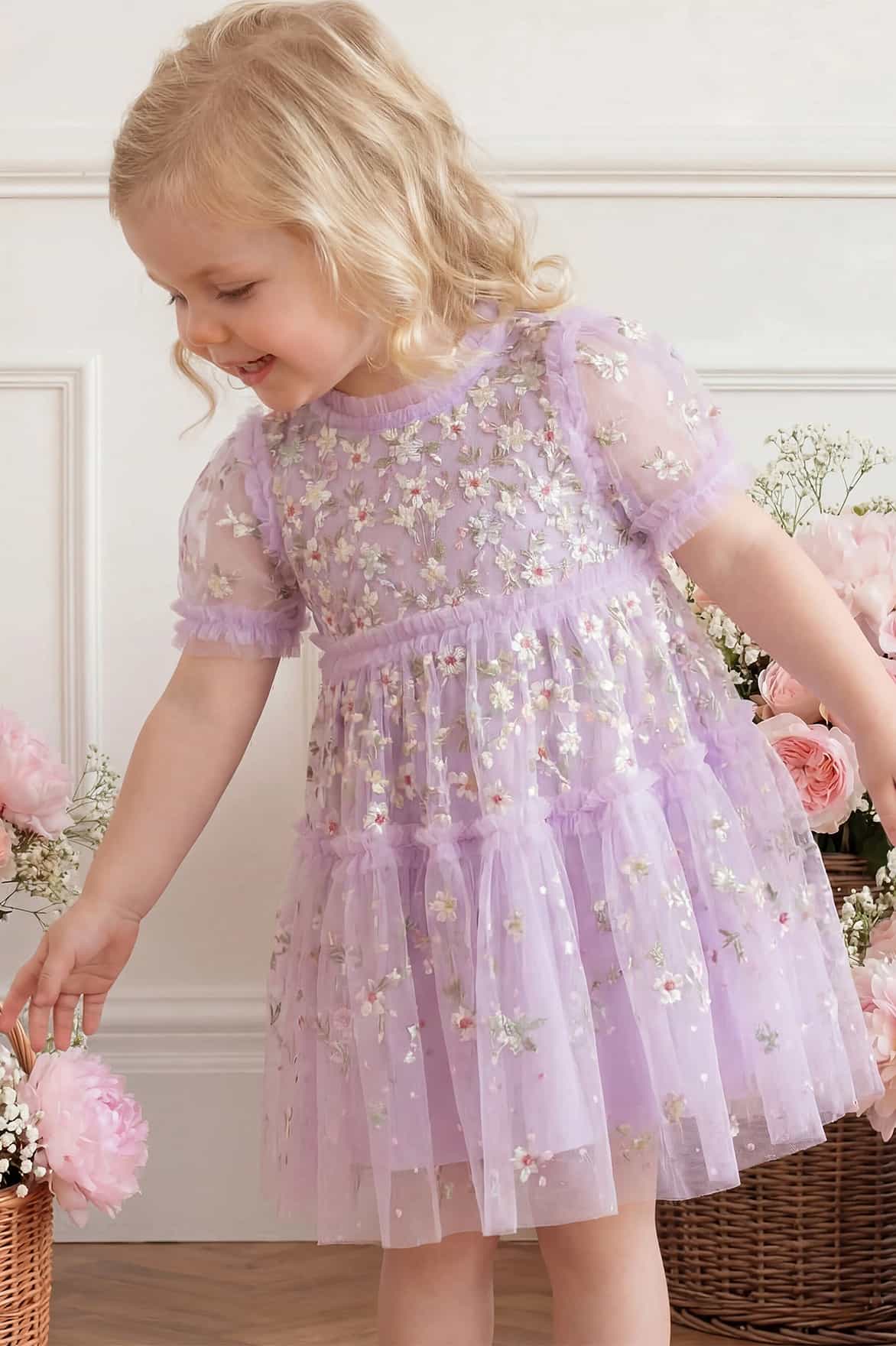 Garland Ribbon Baby Dress - Image 3