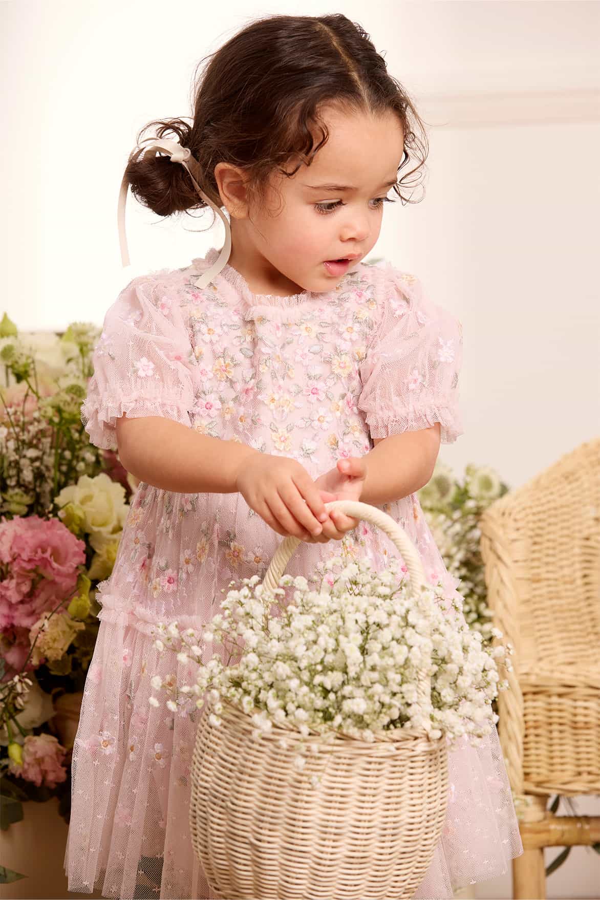 Garland Ribbon Baby Dress - Image 3