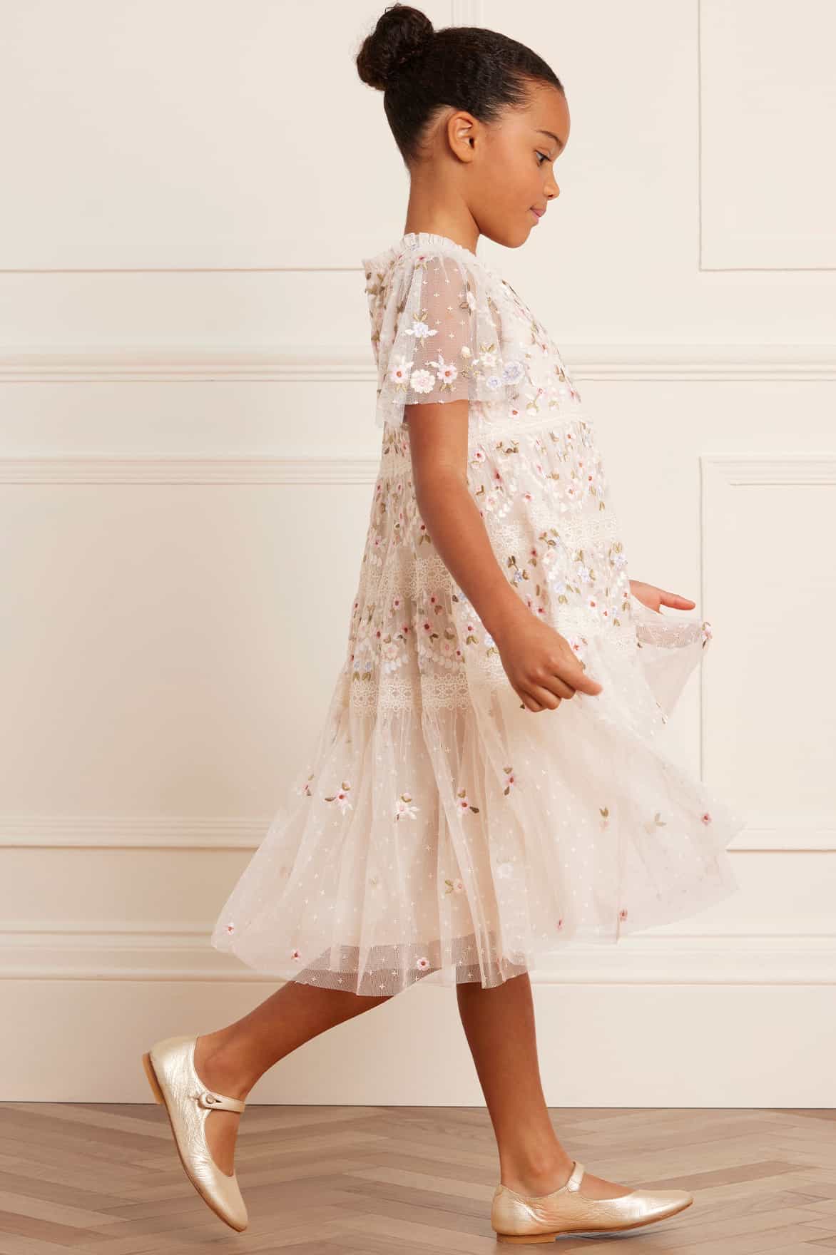 Garland Ribbon Kids Dress - Image 4