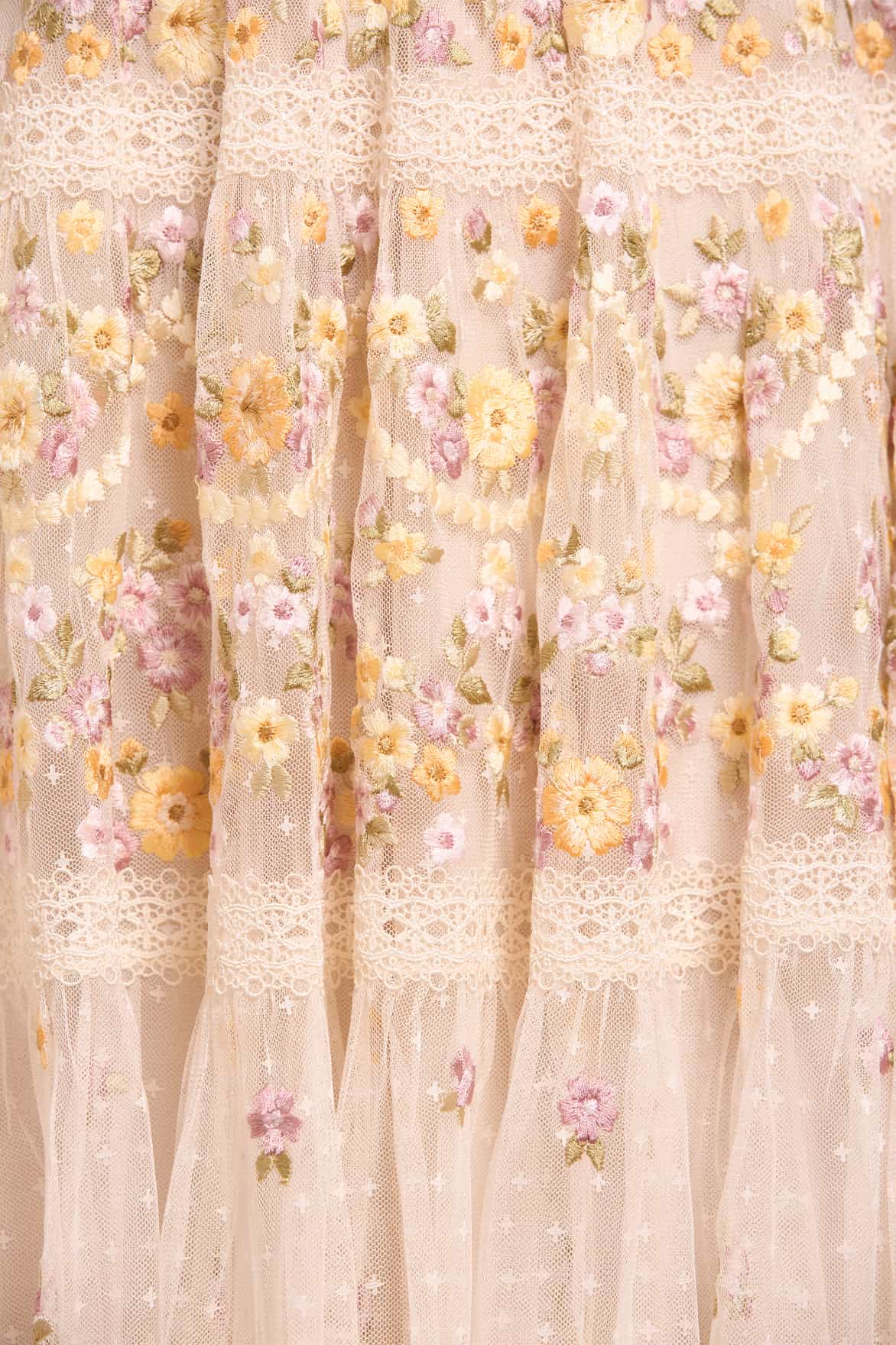 Garland Ribbon Midaxi Dress - Image 4