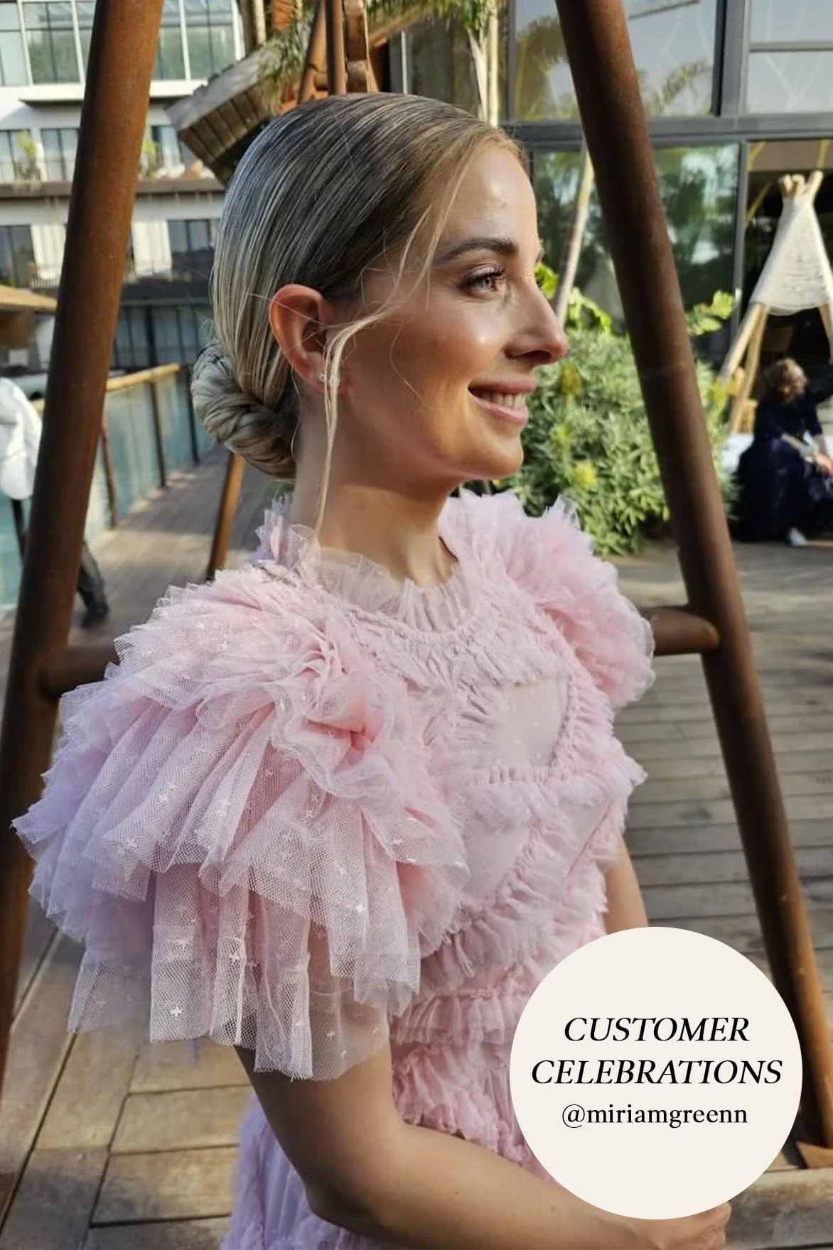Genevieve Ruffle Gown - Image 6