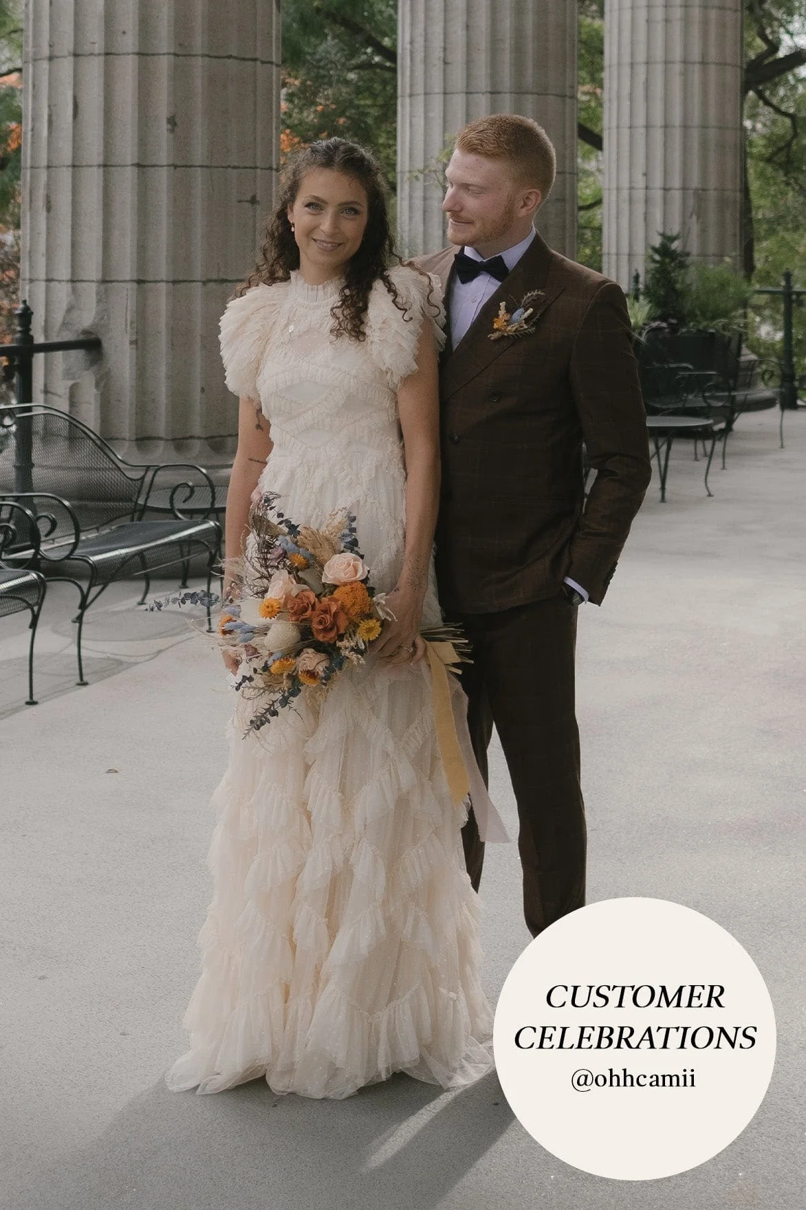 Genevieve Ruffle Gown - Image 14