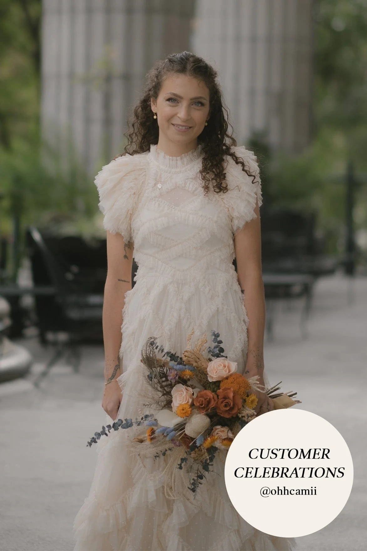Genevieve Ruffle Gown - Image 15
