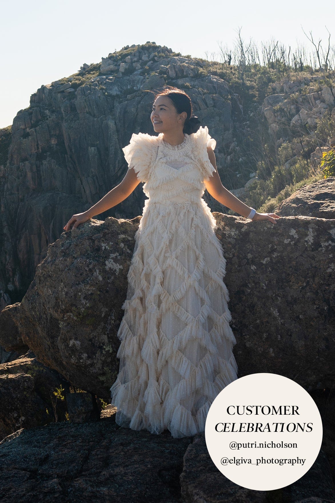 Genevieve Ruffle Gown - Image 21