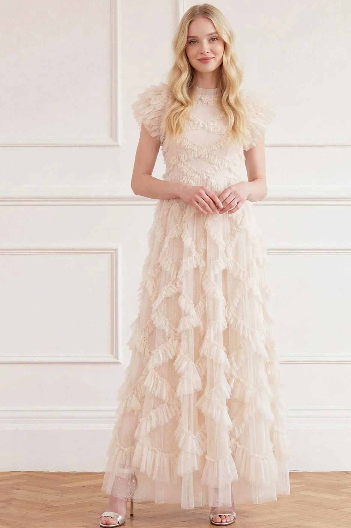Genevieve Ruffle Gown - Image 3