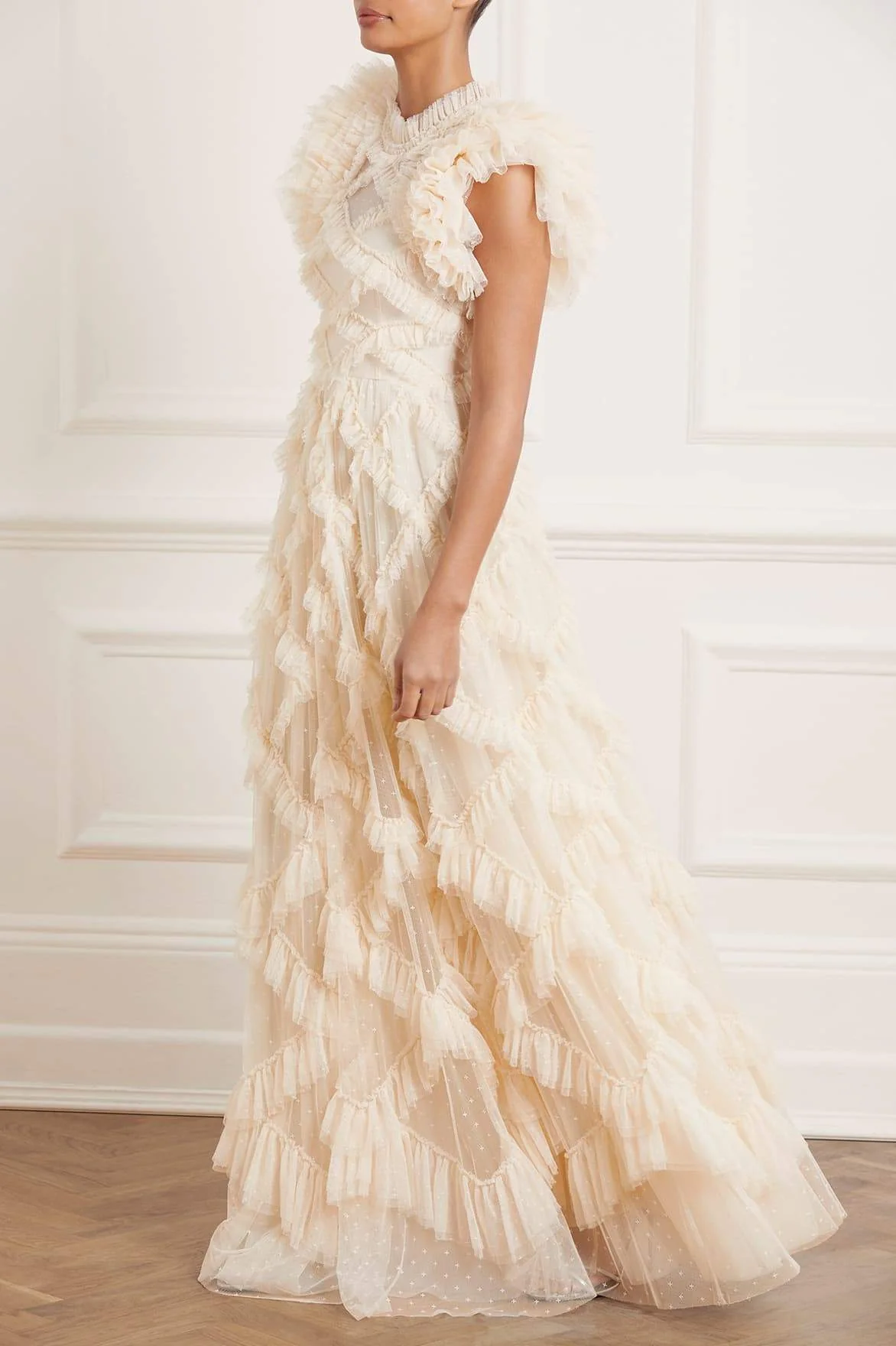 Genevieve Ruffle Gown - Image 4