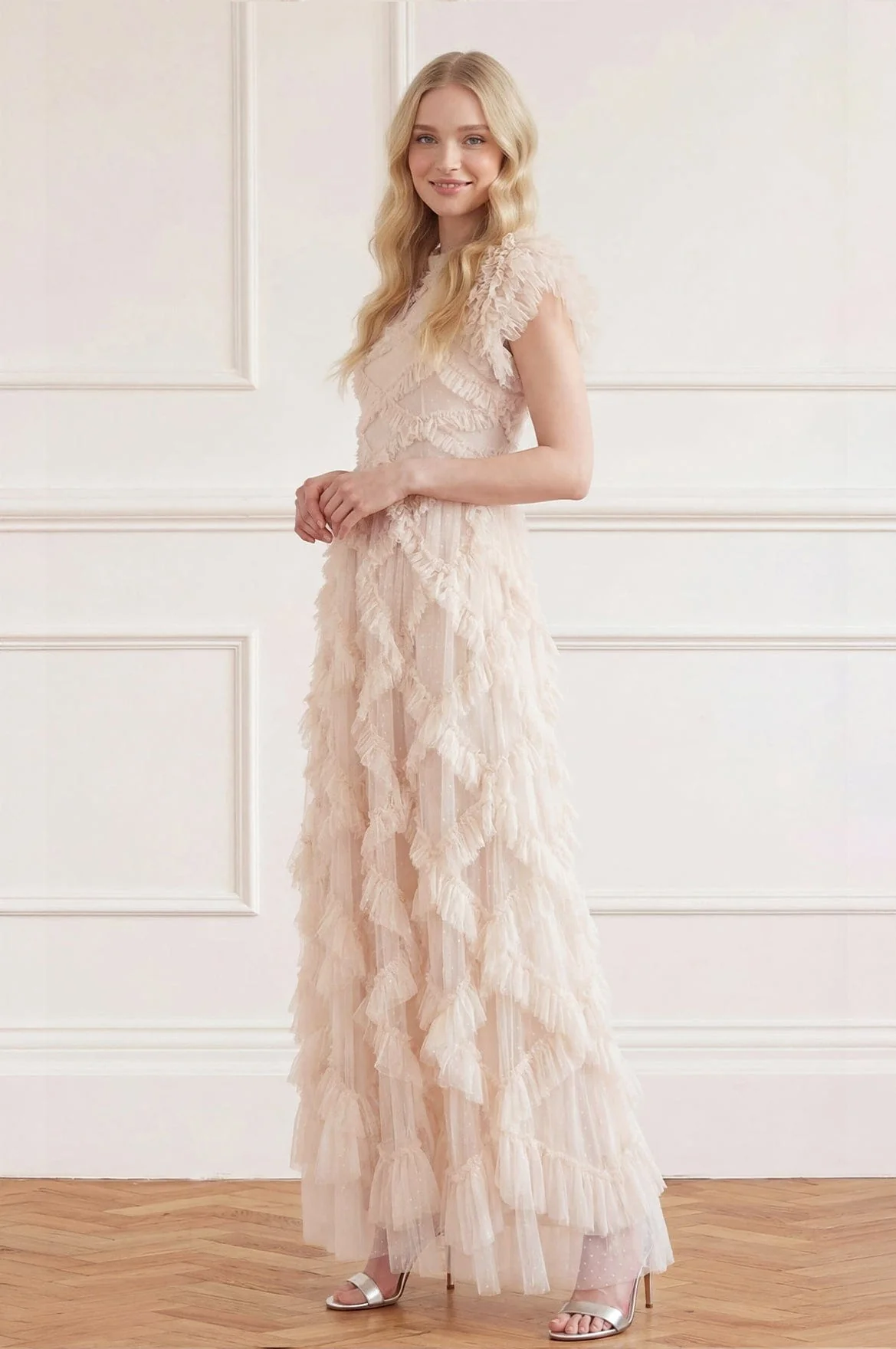 Genevieve Ruffle Gown - Image 6