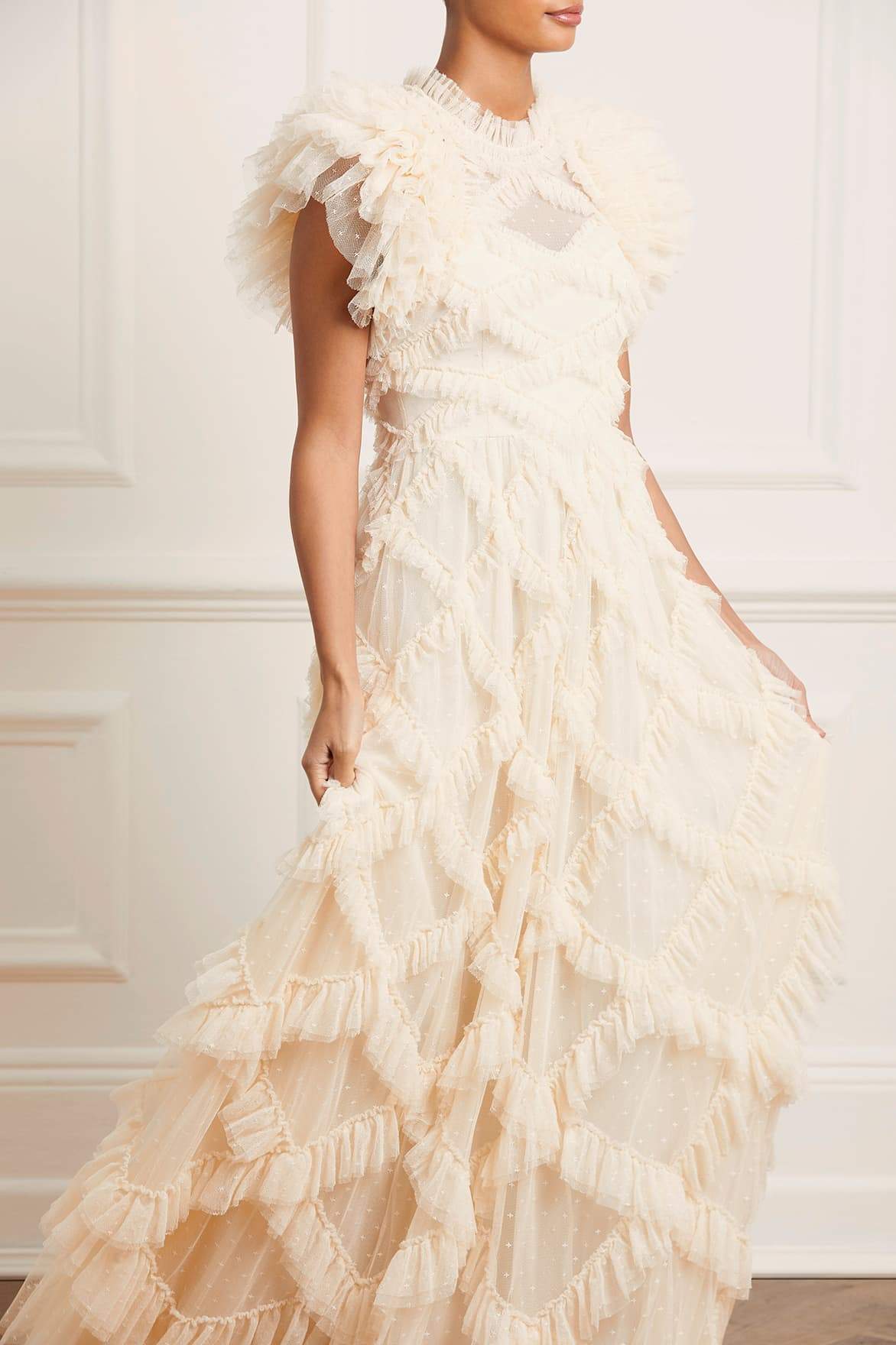 Genevieve Ruffle Gown - Image 7