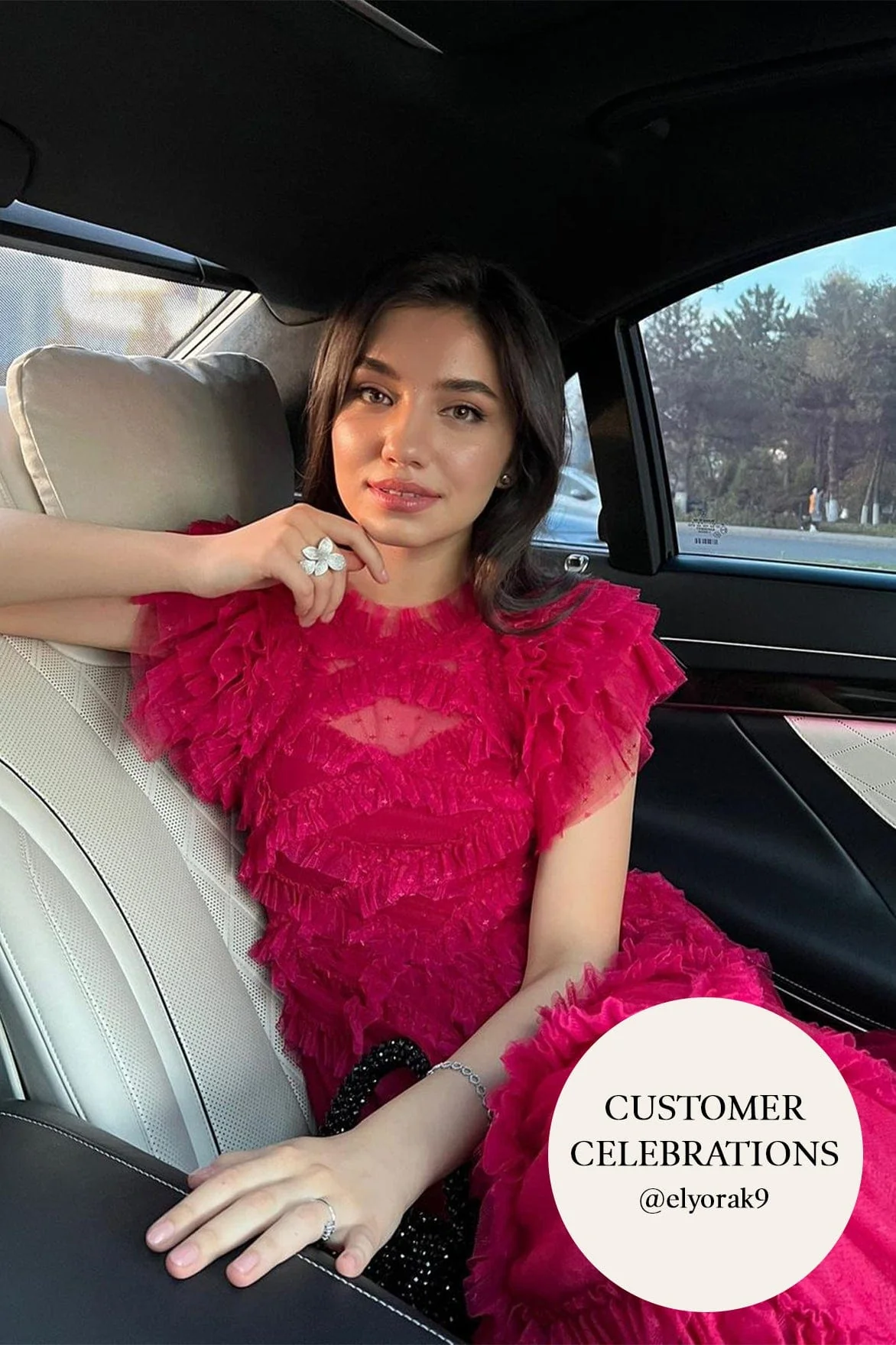 Genevieve Ruffle Gown - Image 11